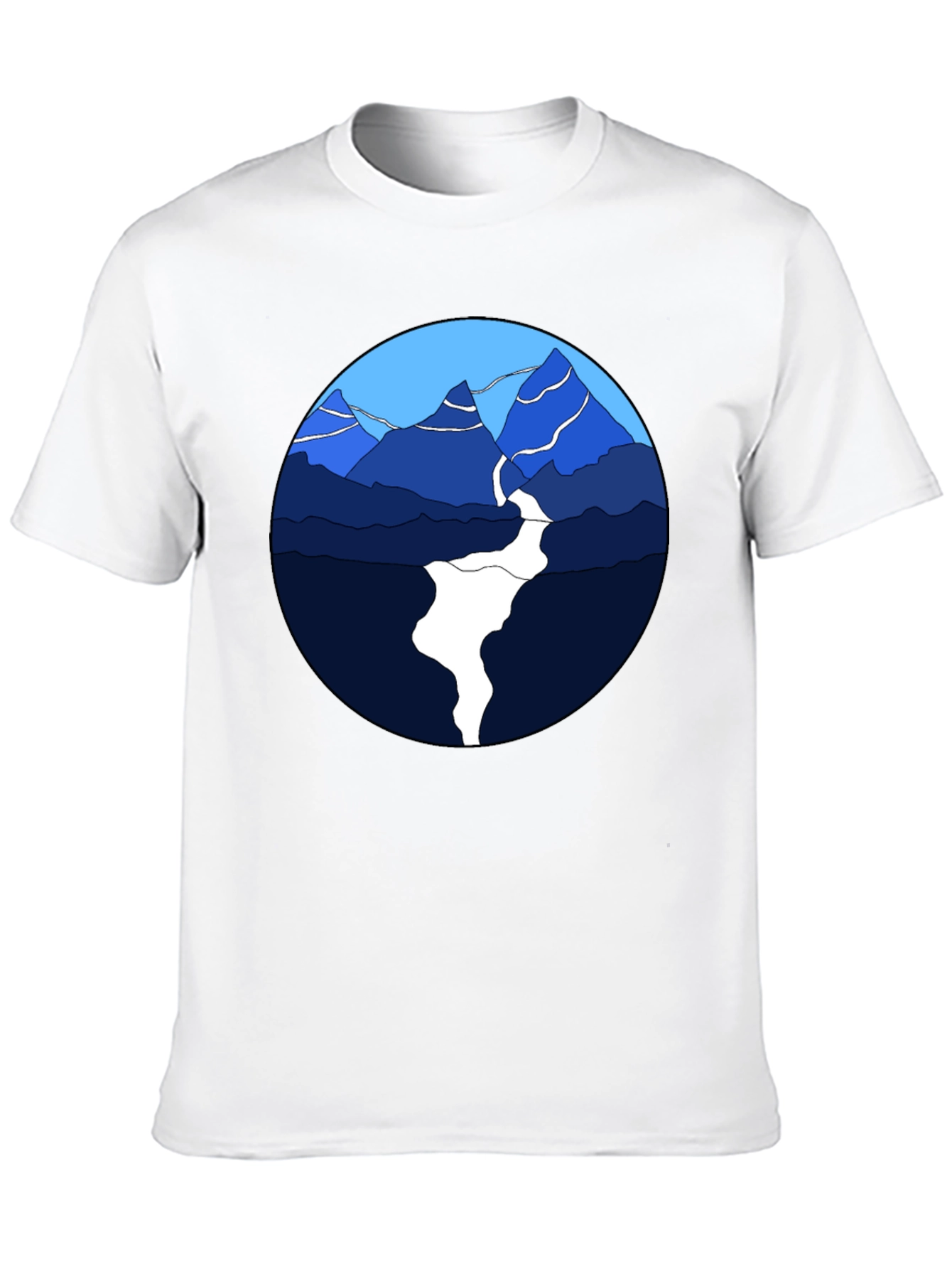 Mountain River Graphic Tee