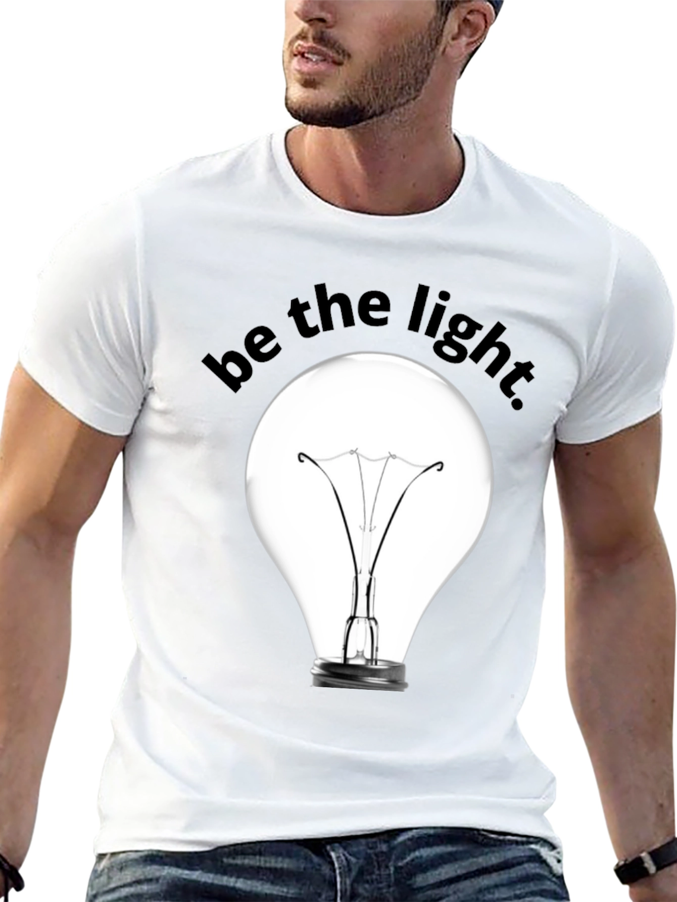 Be The Light Bulb Graphic T-Shirt