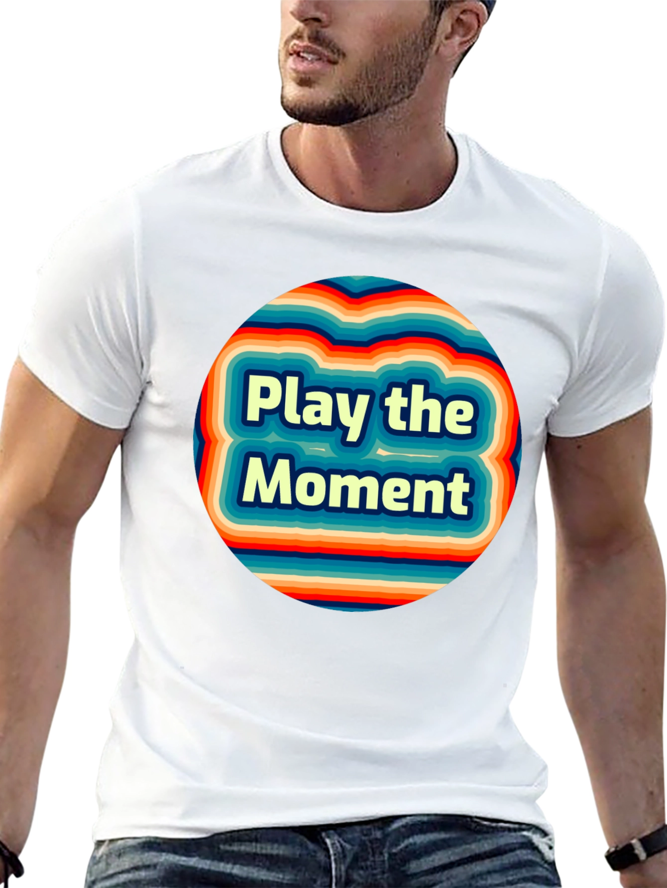 Play the Moment Retro Graphic Tee
