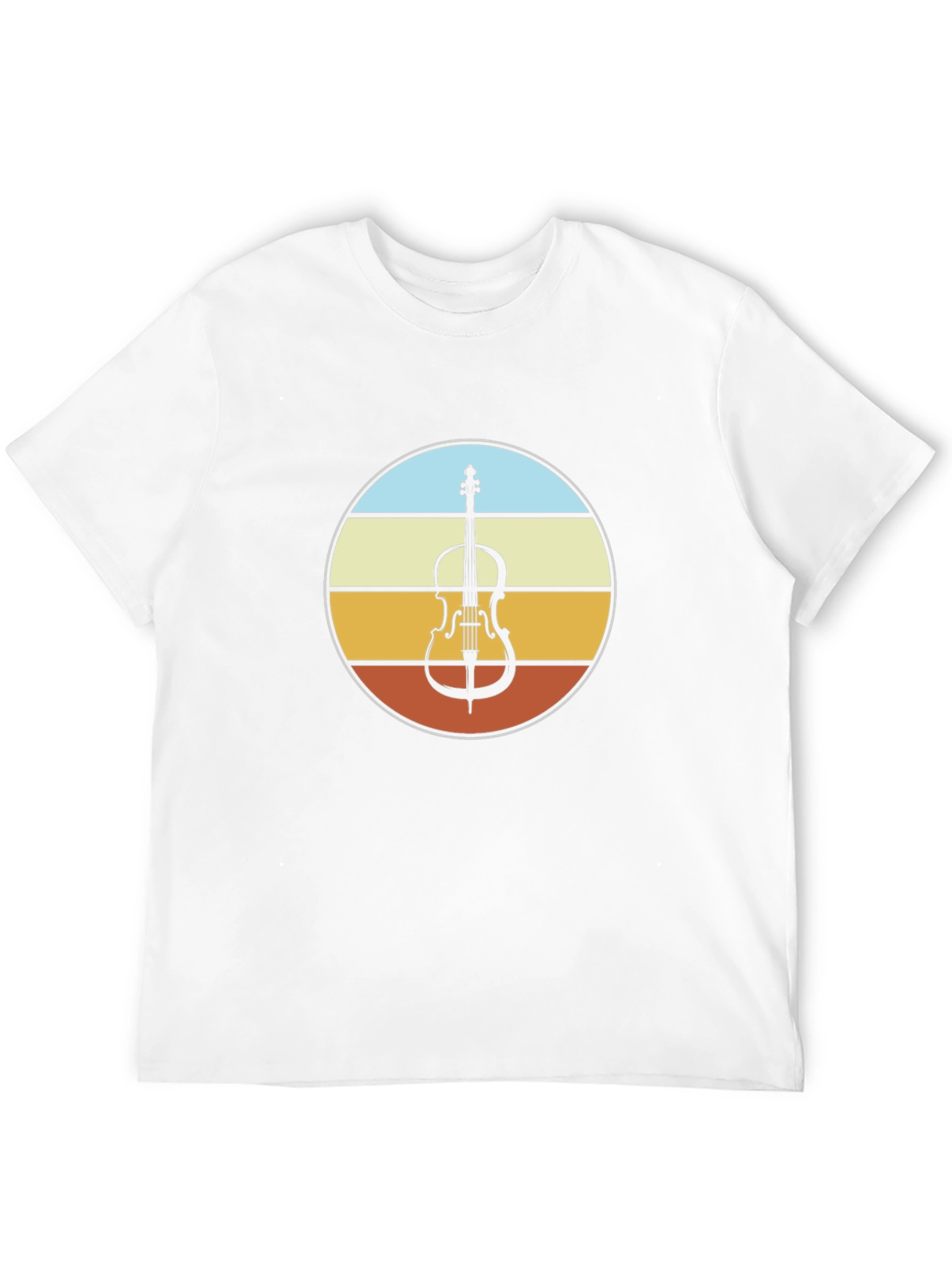 Retro Cello T-Shirt - Musician Style