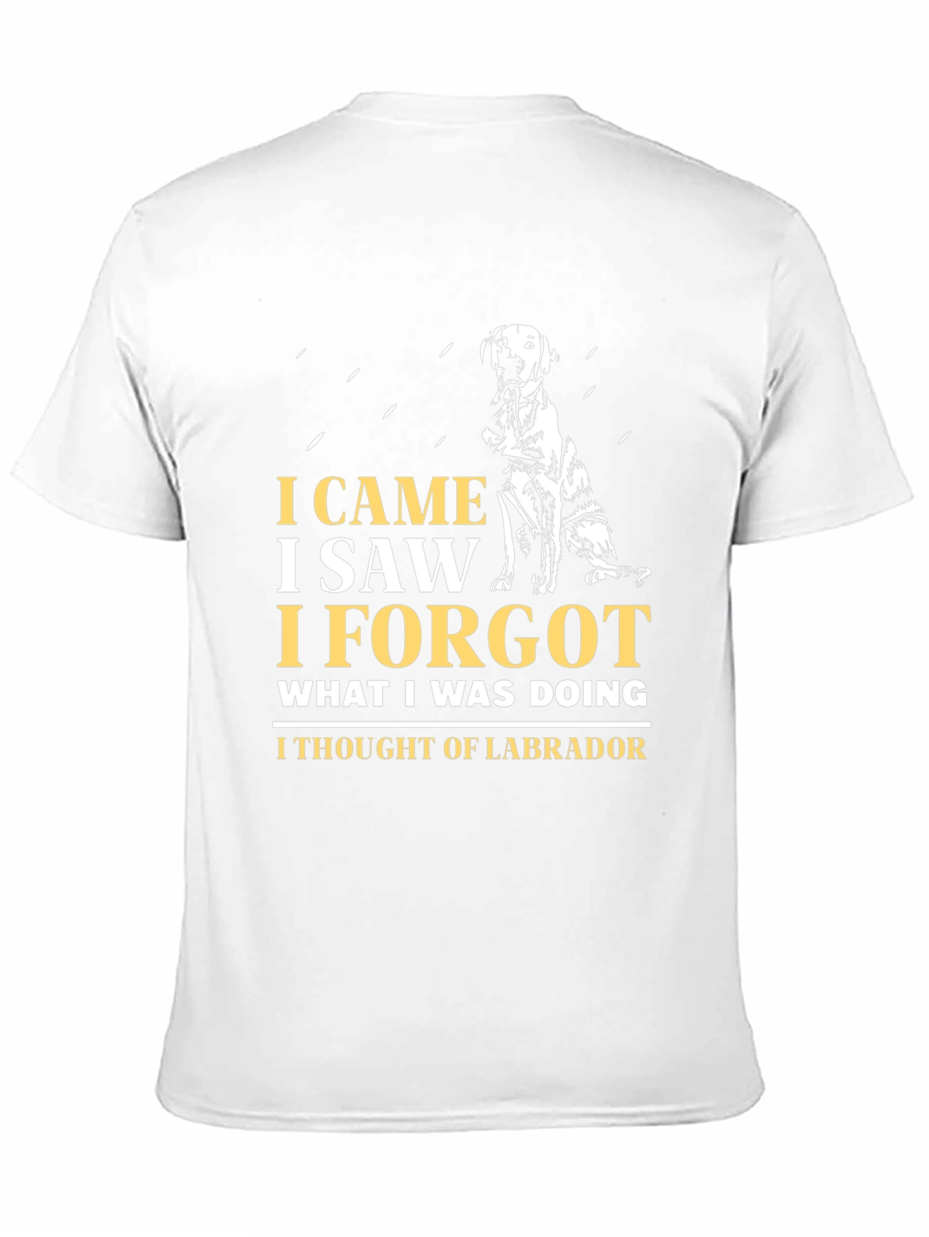 Labrador Dog T-Shirt Funny Dog Lover Tee