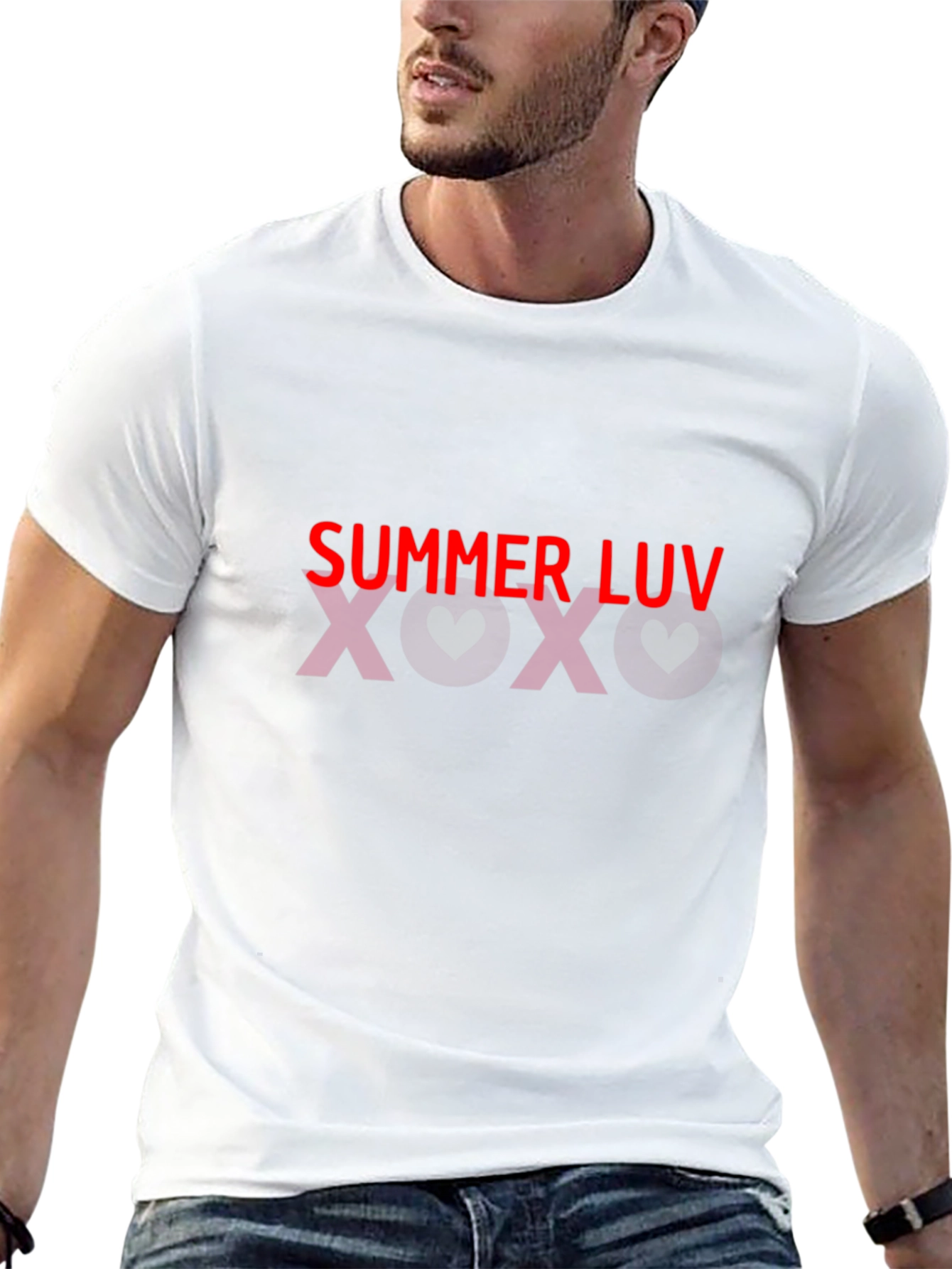 Summer Luv T-Shirt - Casual Graphic Tee