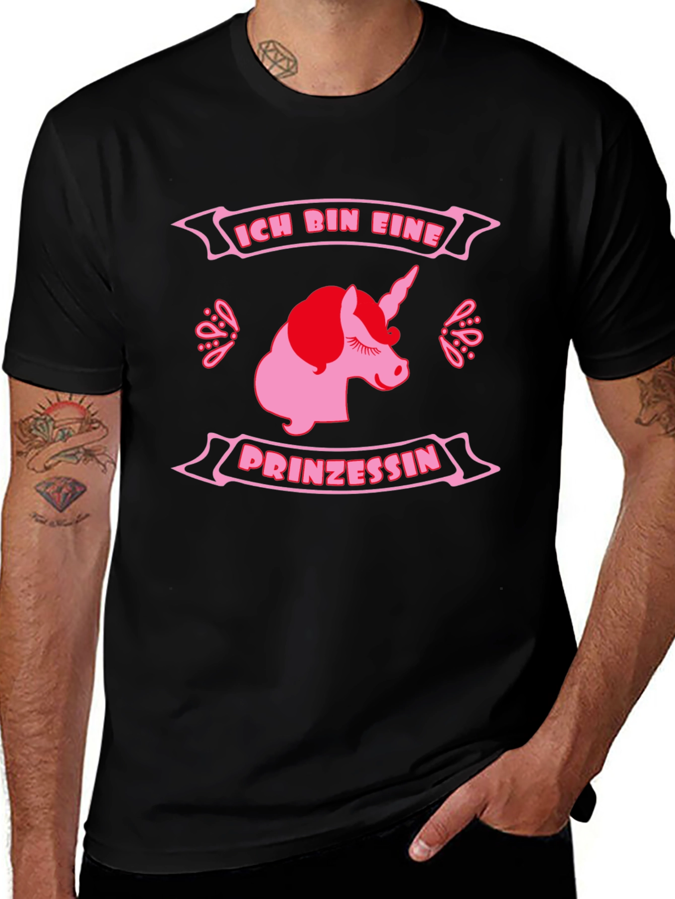 Unicorn Princess T-Shirt - German Text