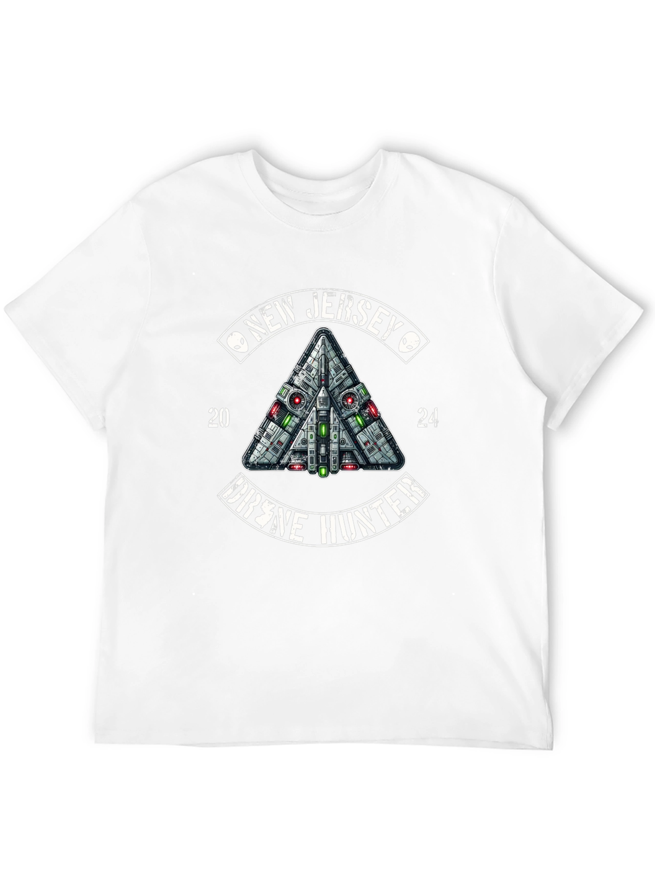 New Jersey Drone Hunter Graphic T-Shirt