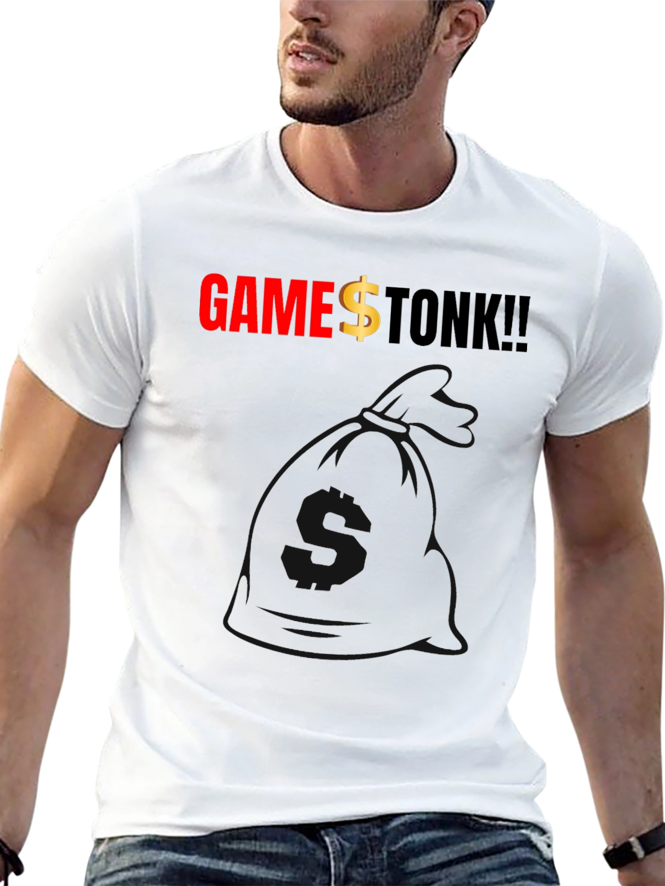 GameStonk! T-Shirt - Trendy Meme Tee