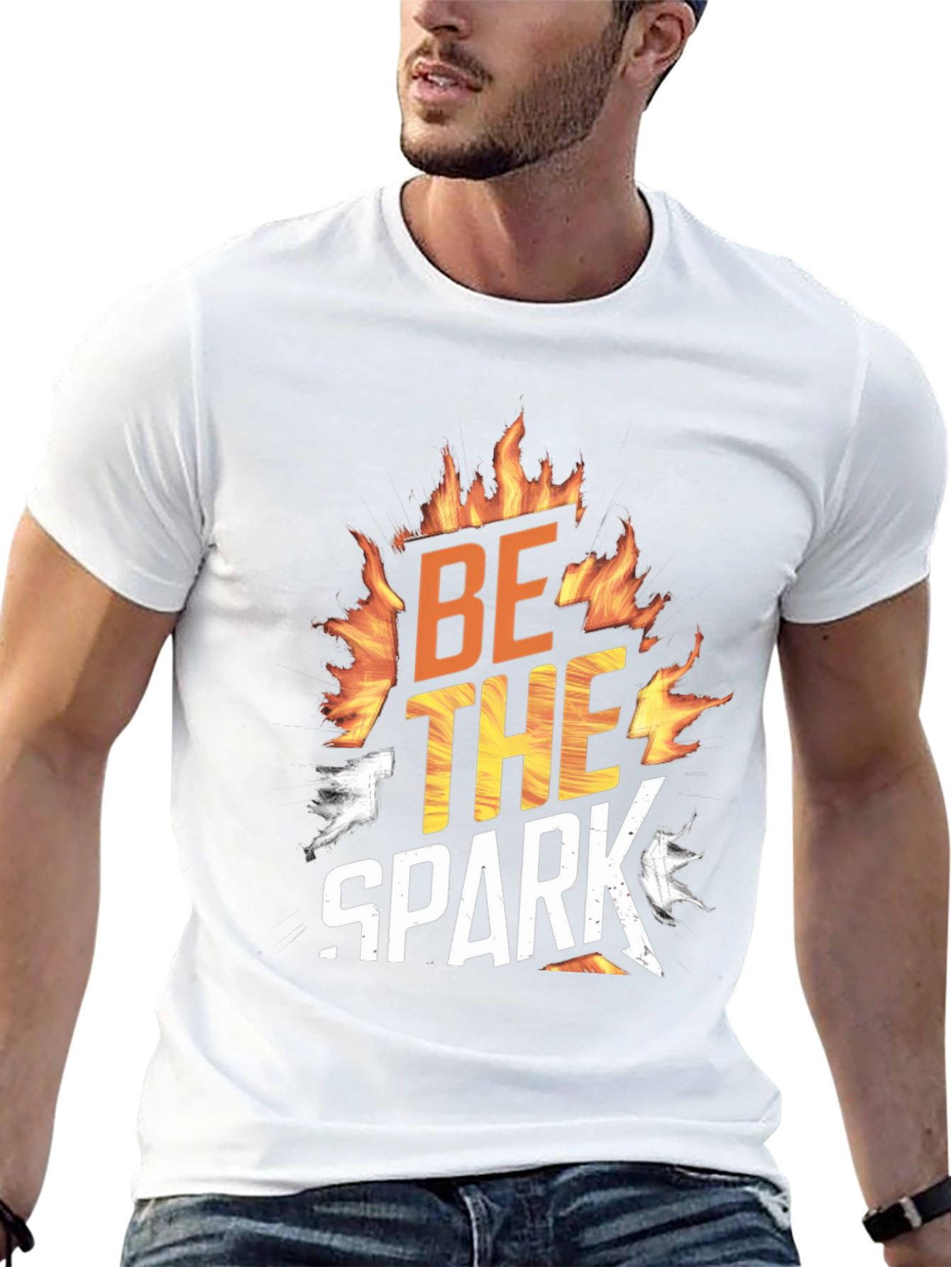 Be The Spark Graphic Tee - Black T-Shirt