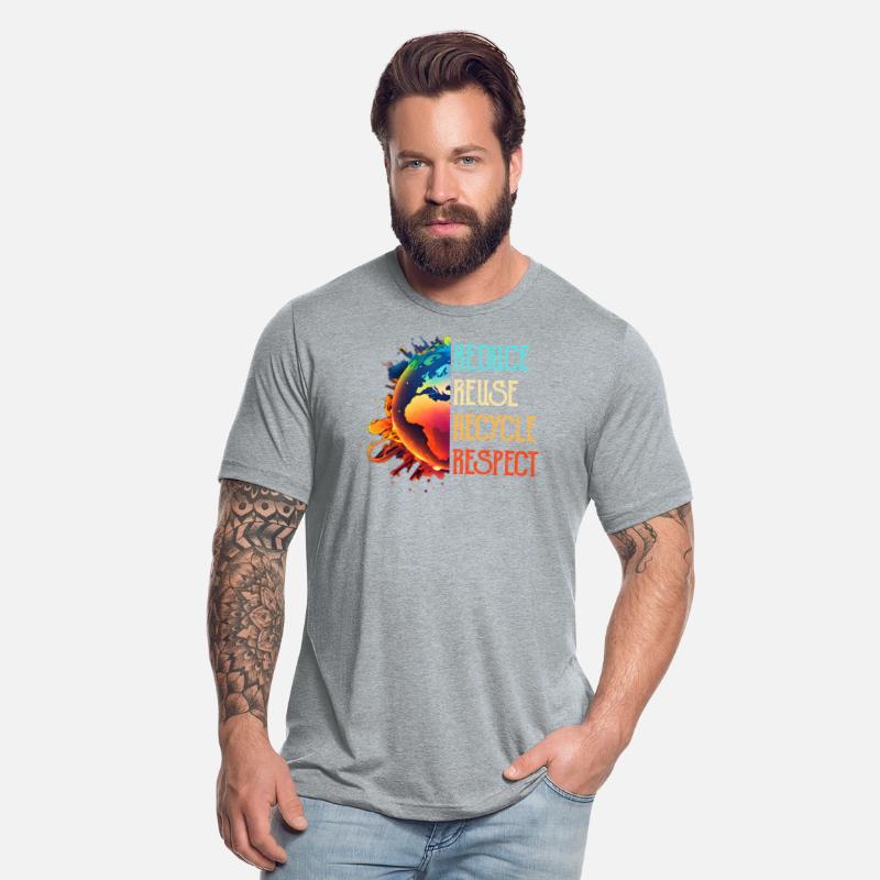 Reduce Reuse Recycle Respect Save the Earth