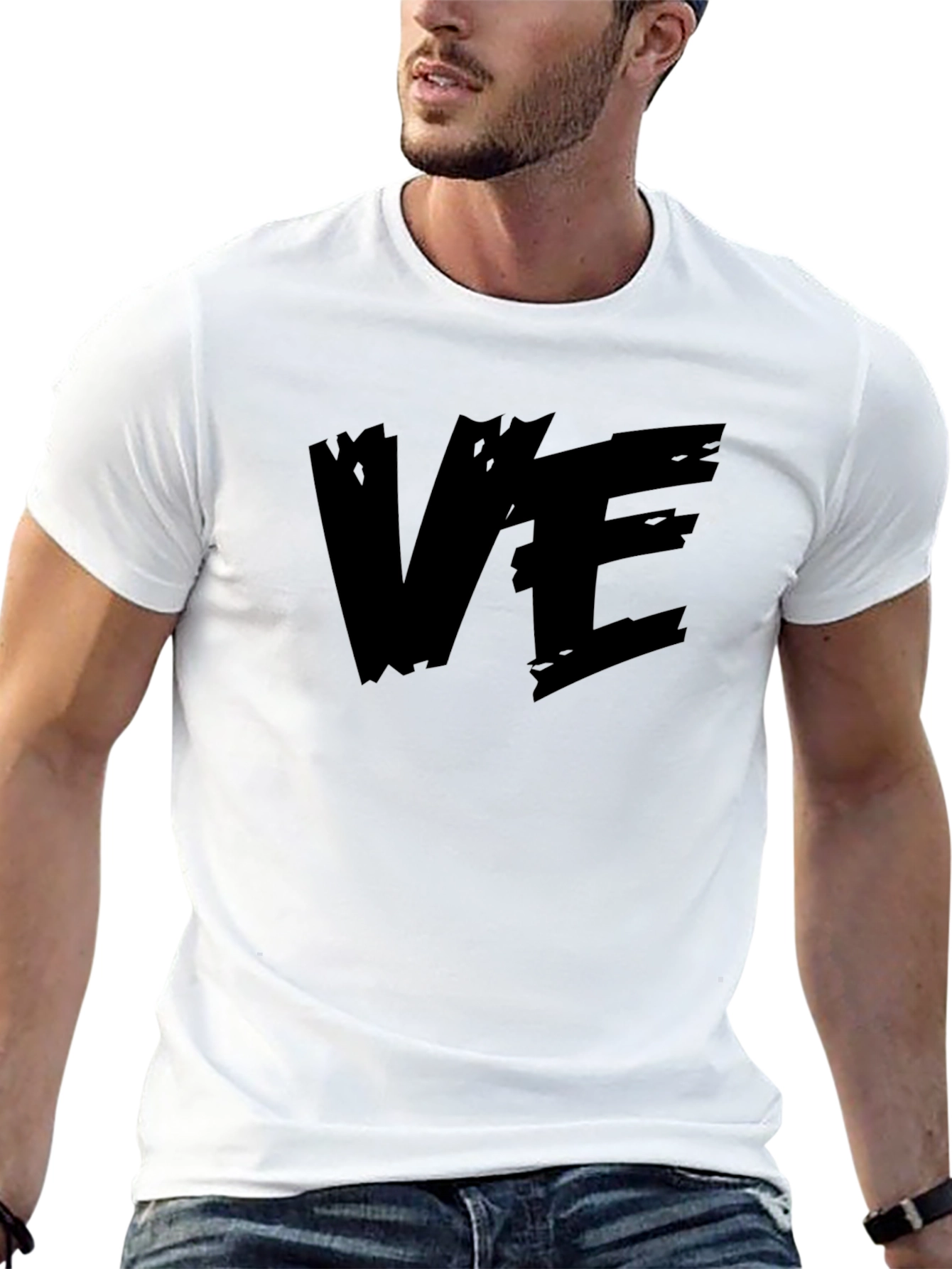 Black VE Graphic T-Shirt