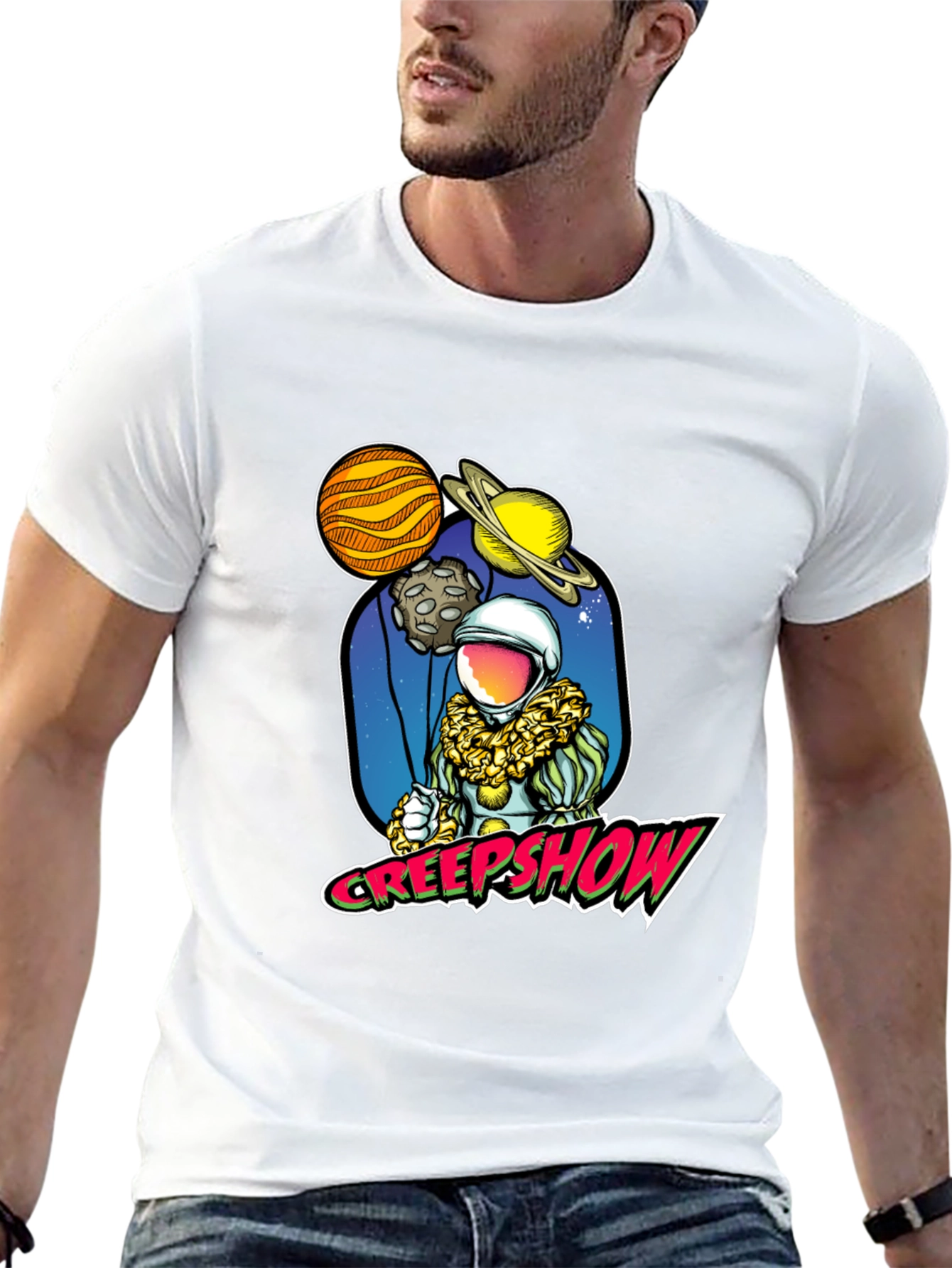 Creepshow Space Clown Graphic T-Shirt