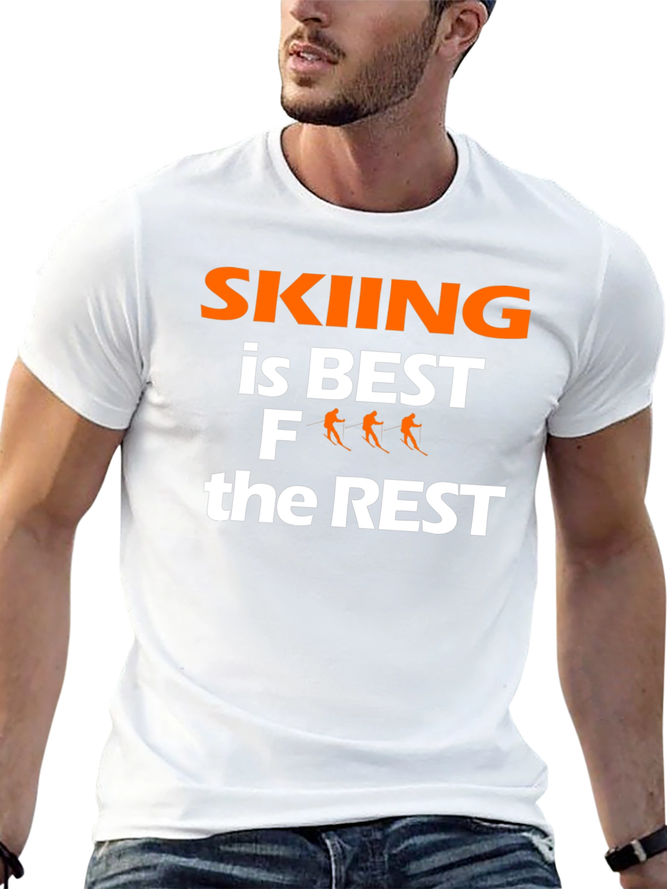 Skiing Is Best T-Shirt
