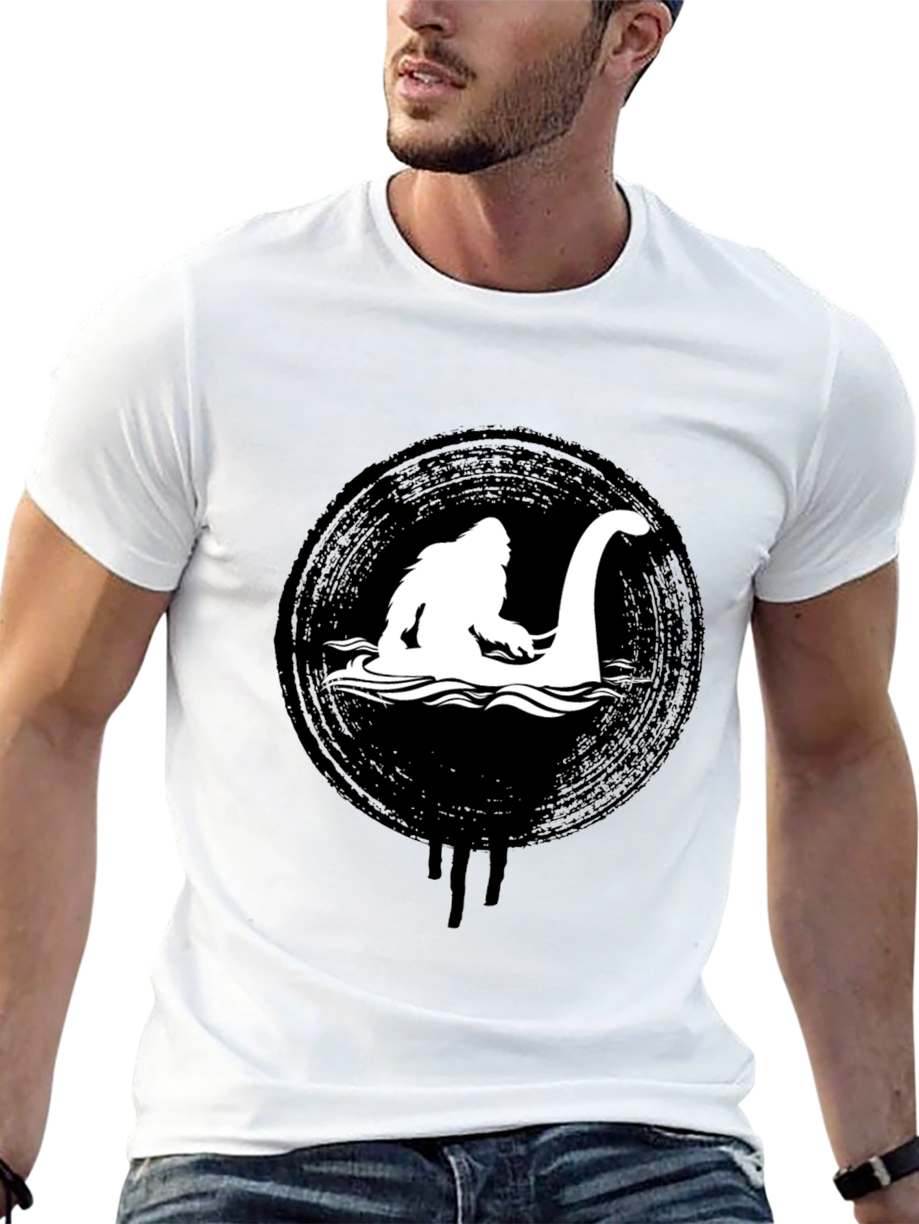 Bigfoot Nessie T-Shirt - Cryptid Tee