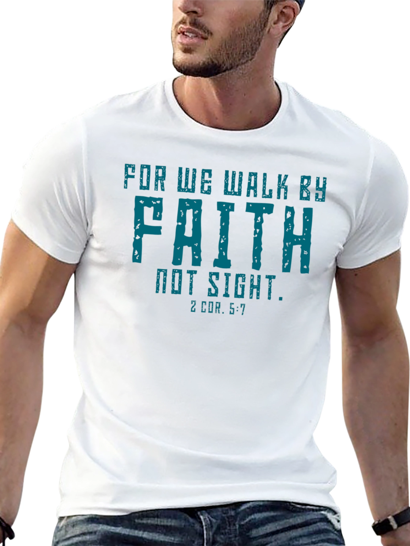Faith Over Sight Christian T-Shirt