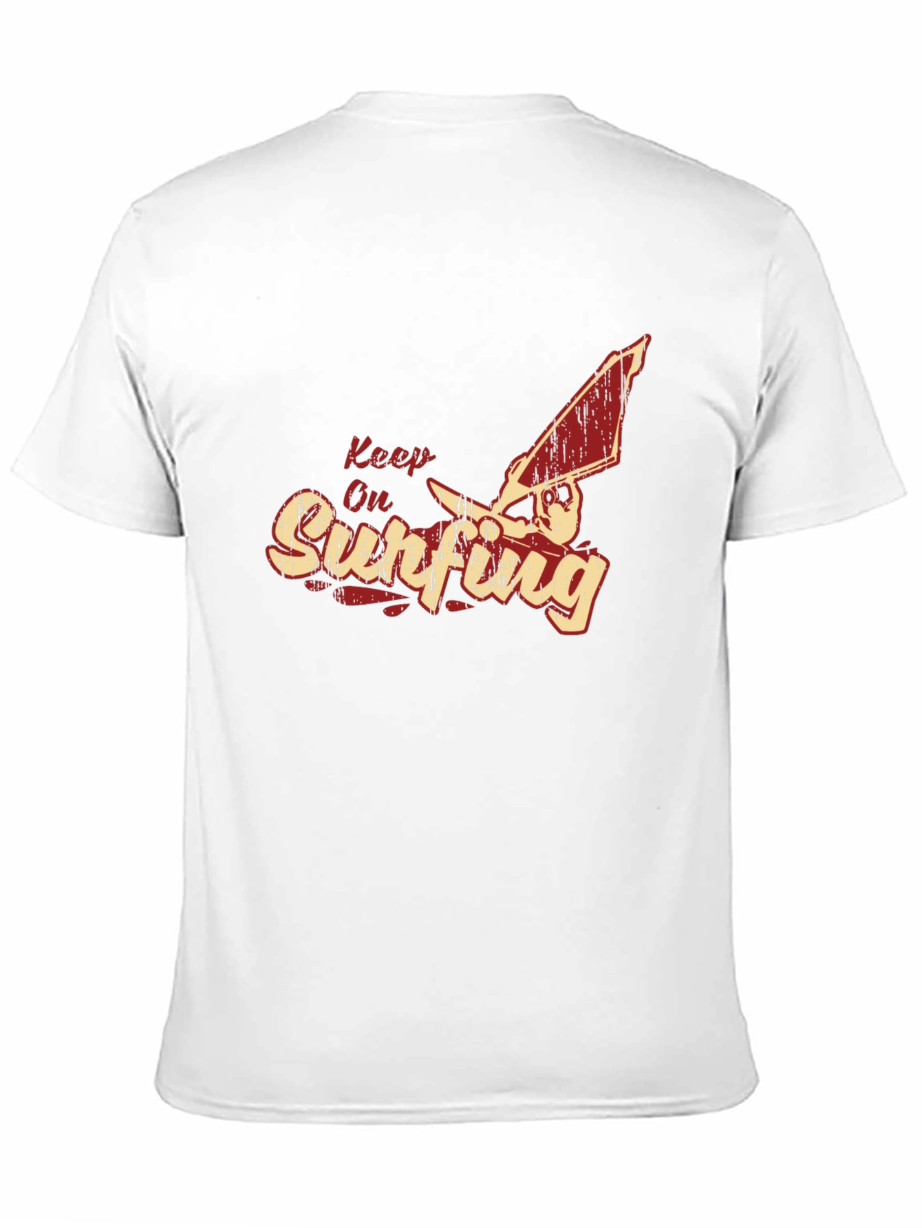 Keep On Surfing Black T-Shirt