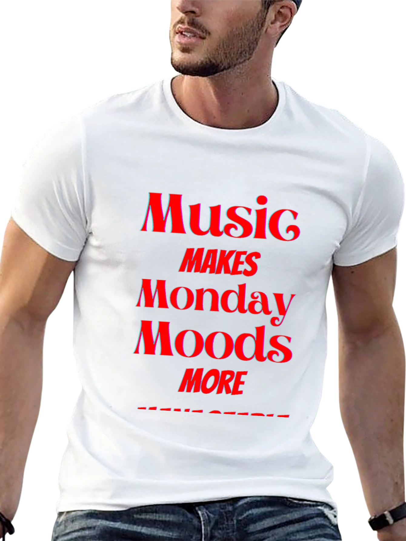 Music Makes Monday Moods More Awesome T-Shirt