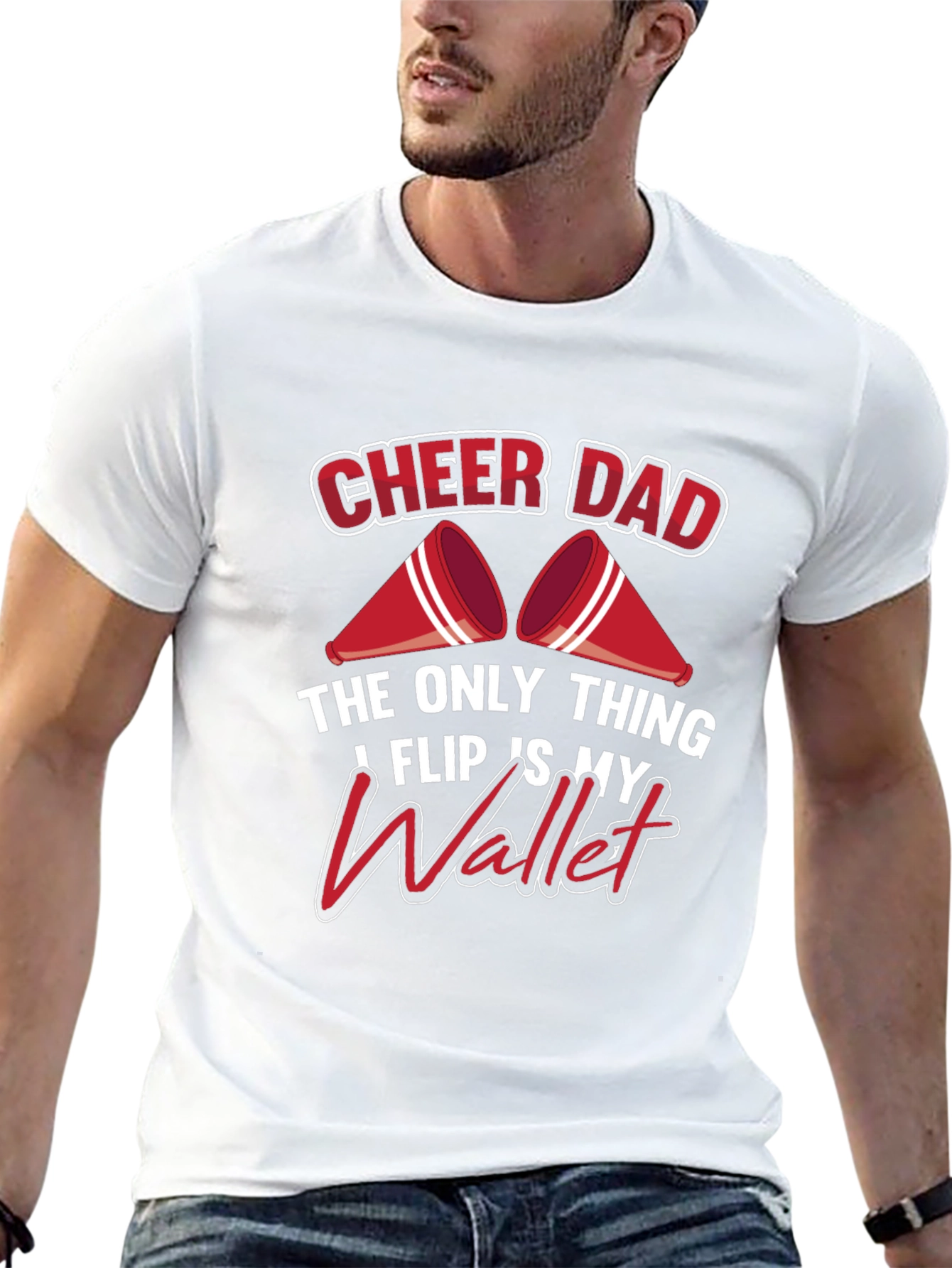 Cheer Dad Graphic Tee