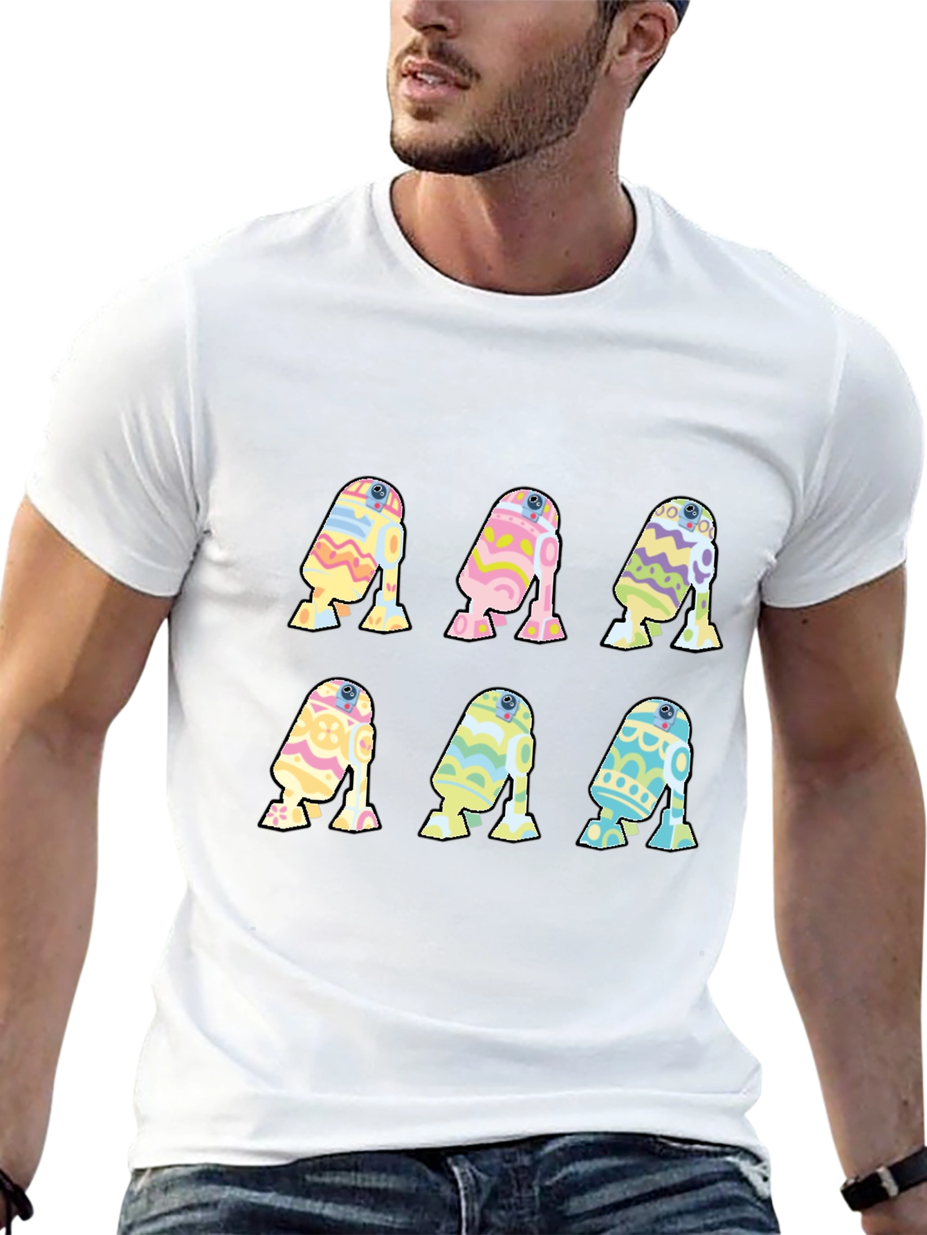 Easter R2D2 T-Shirt - Graphic Tee