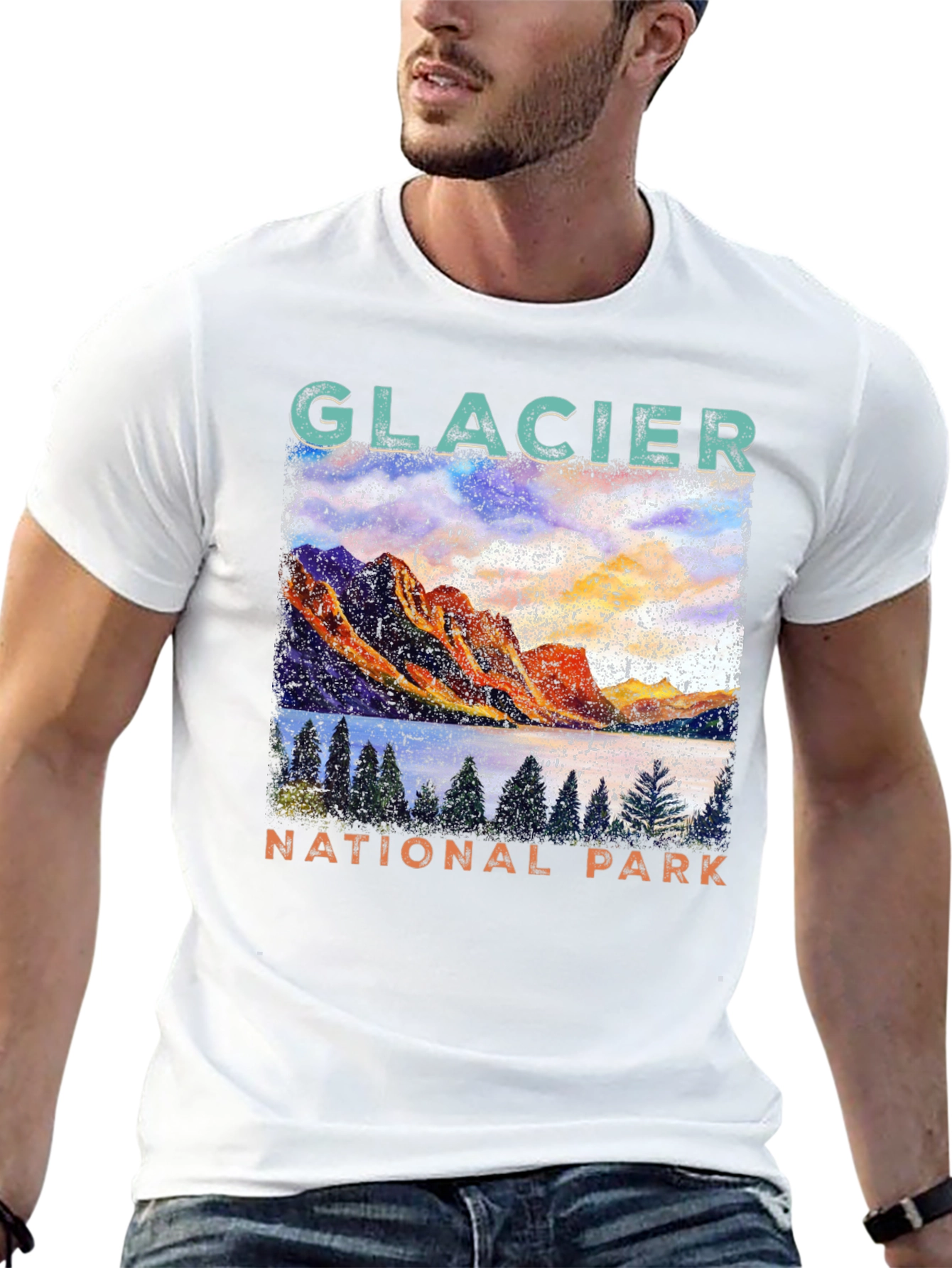 Glacier National Park Graphic Tee