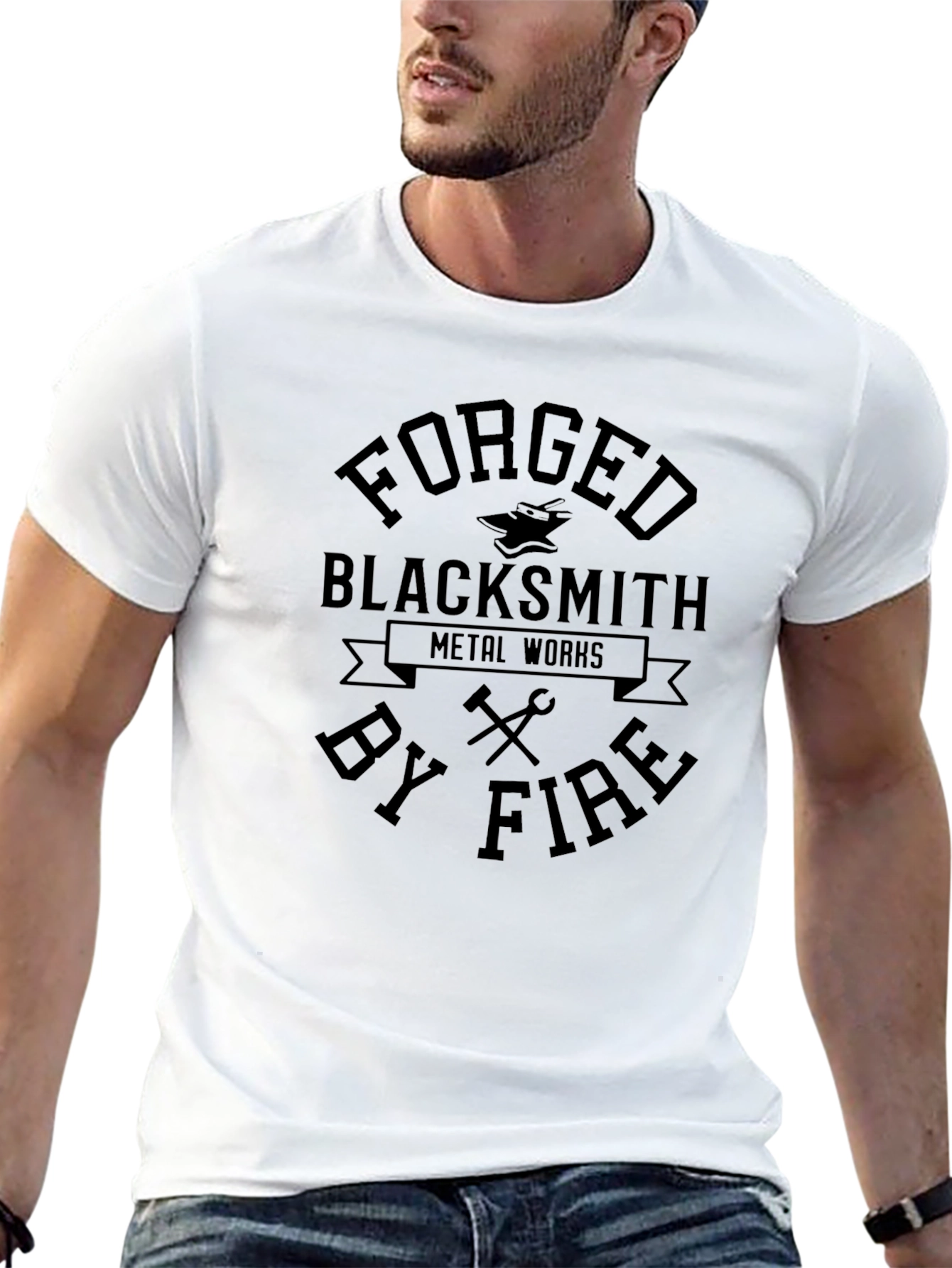 Forged Blacksmith Metal Works T-Shirt
