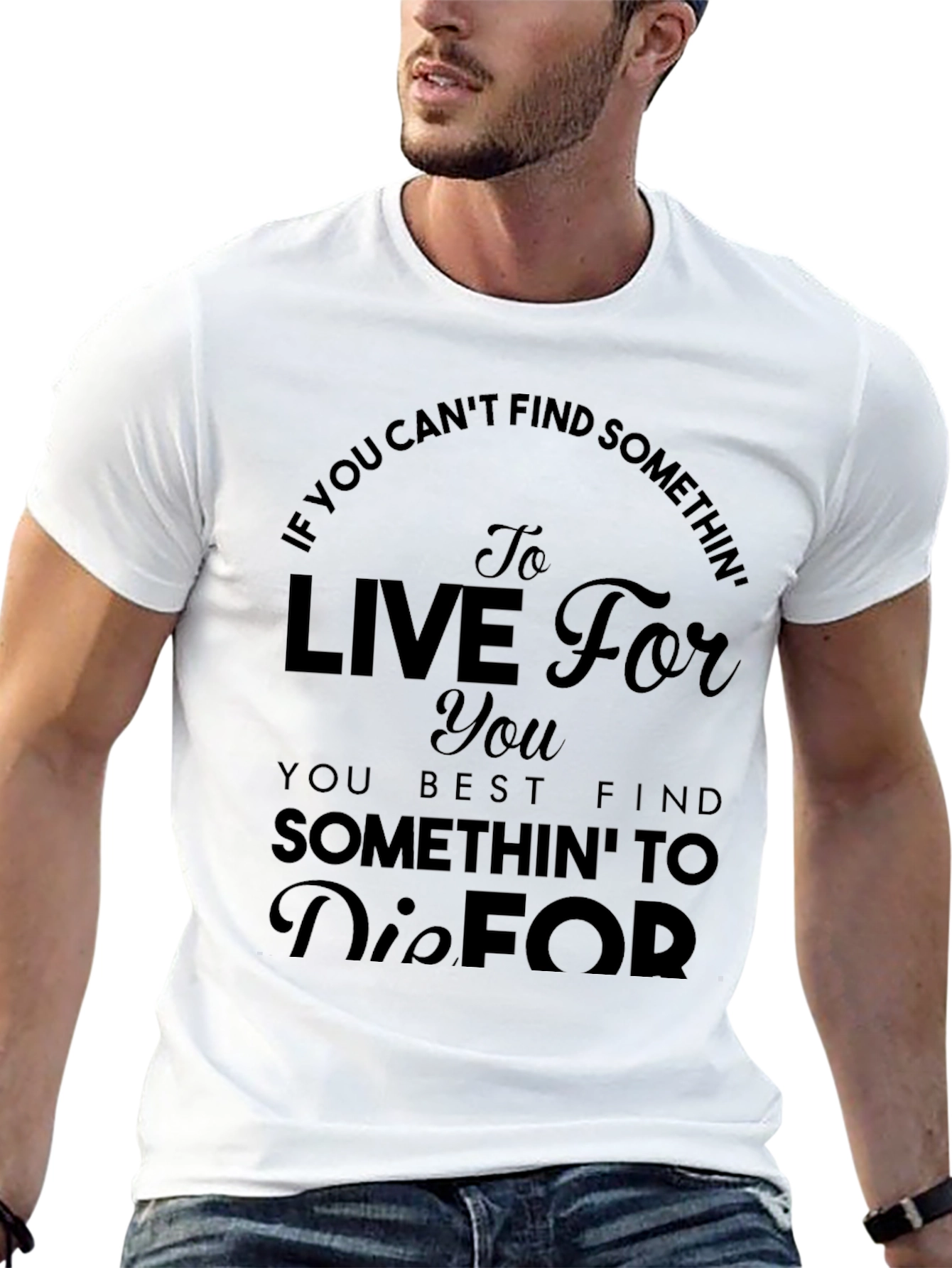 Live For T-Shirt - Inspiring Graphic Tee