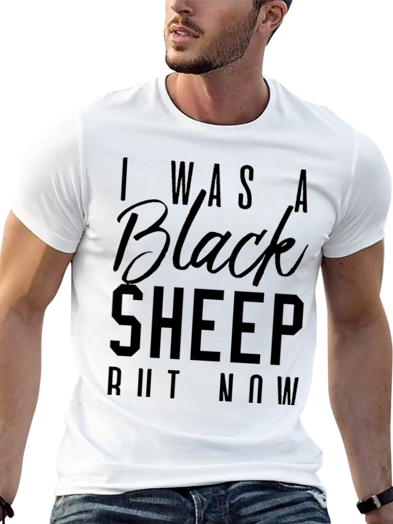 Black Sheep Mens Graphic Tee