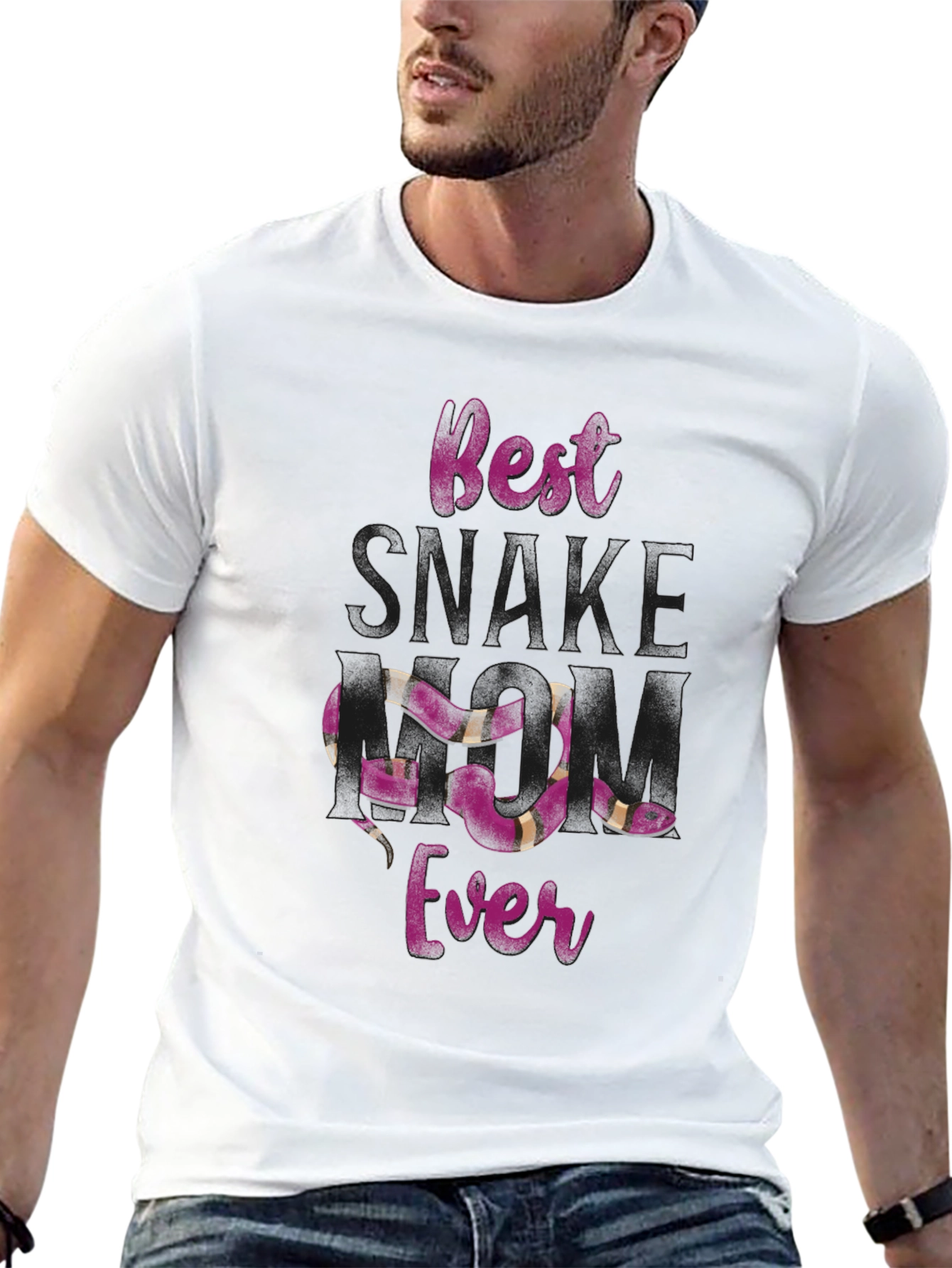 Best Snake Mom Ever Graphic Tee