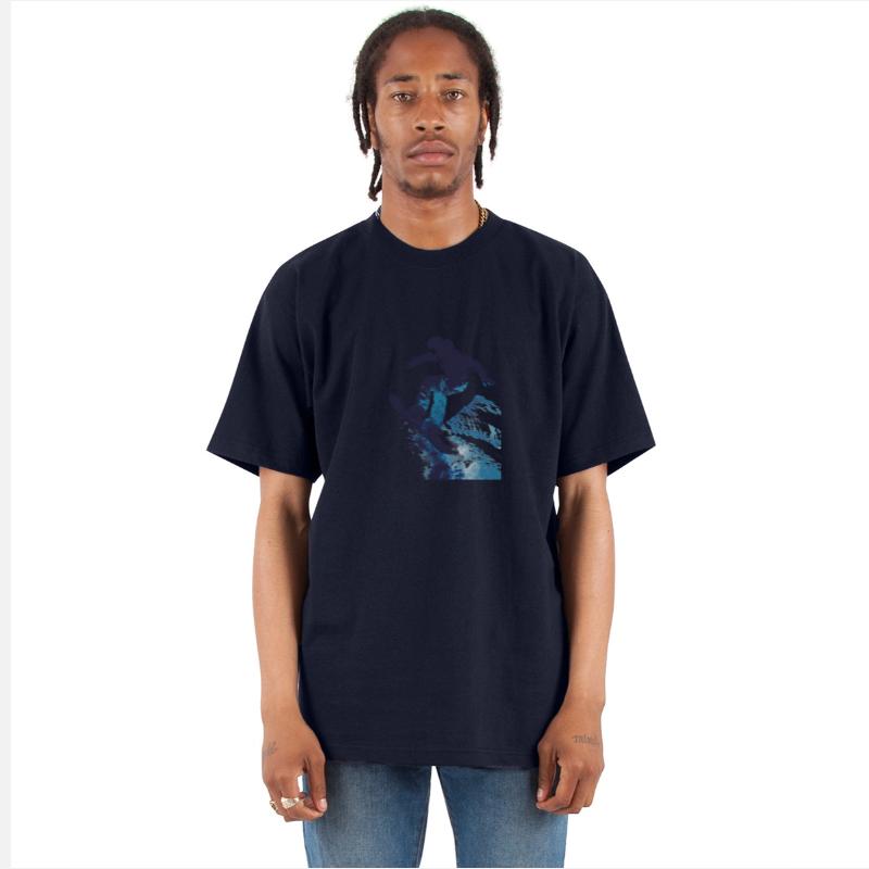 Snowboarding Vibes – Bold Silhouette Style