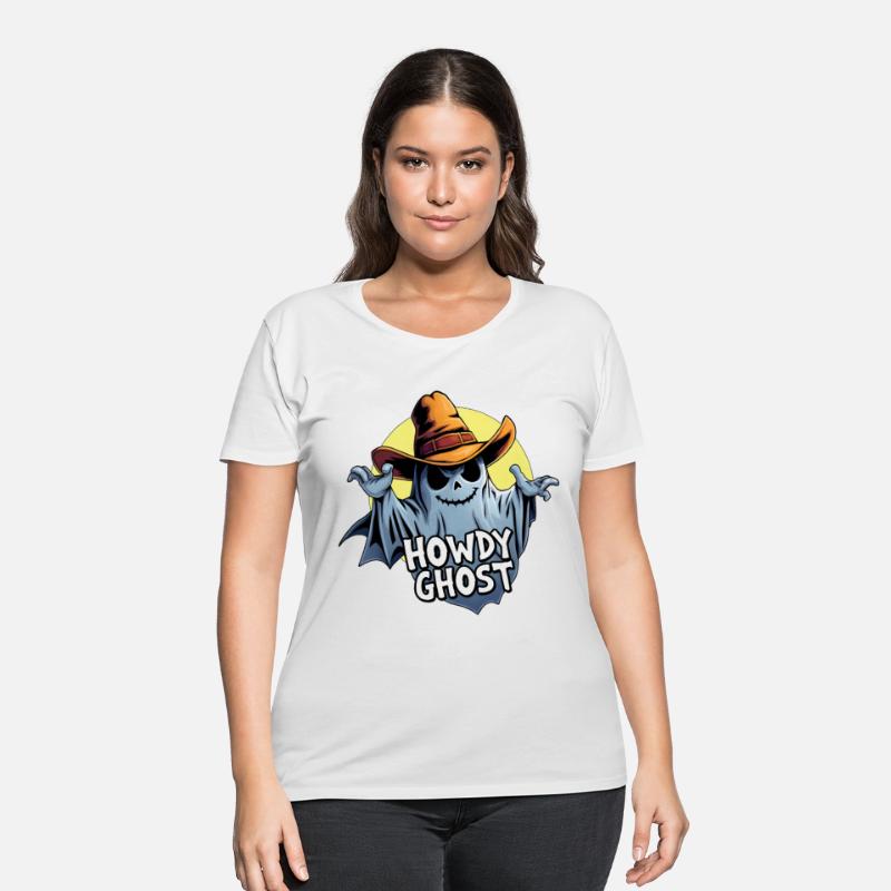 Spooky Howdy Halloween Ghost