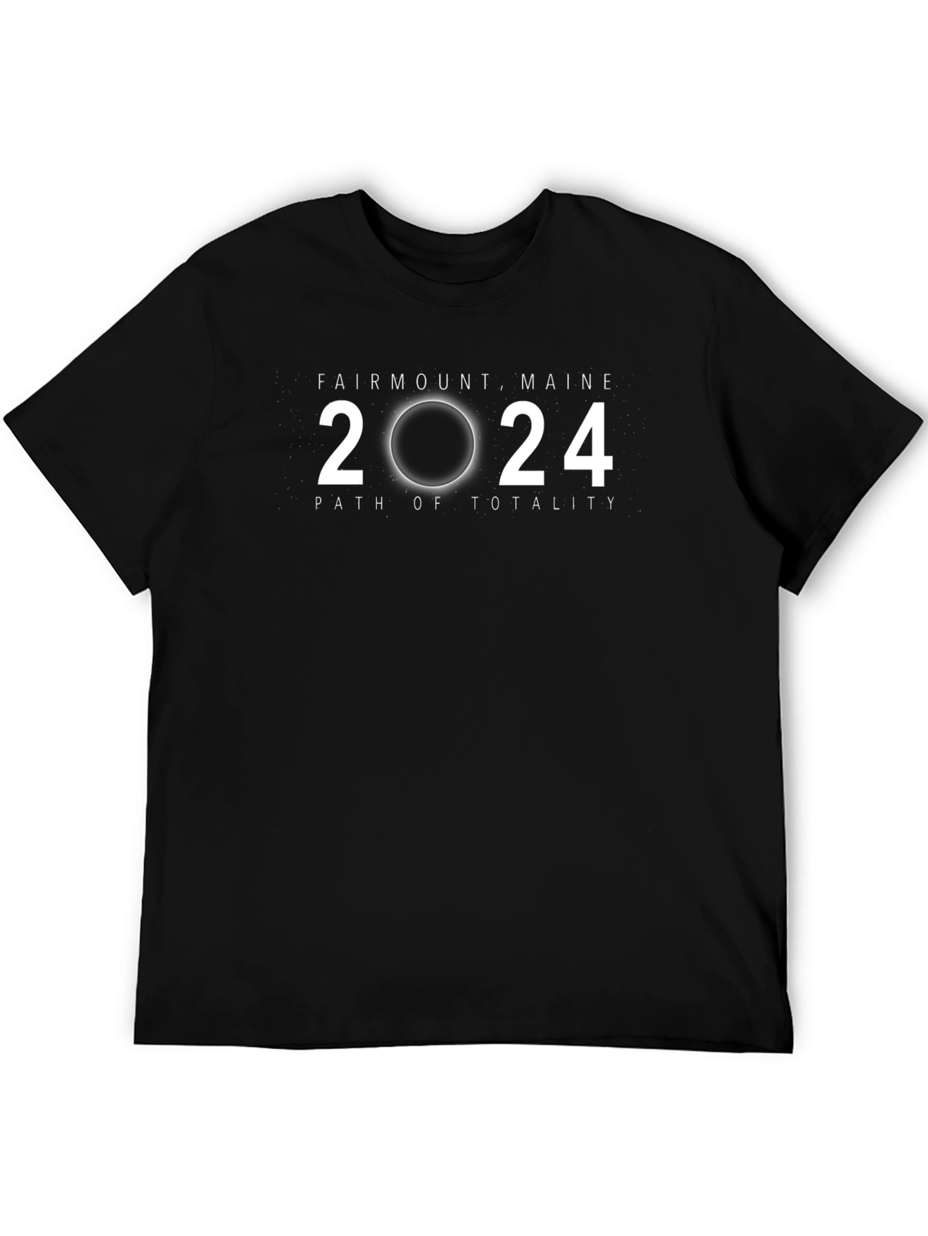 Fairmount Maine 2024 Path of Totality T-Shirt