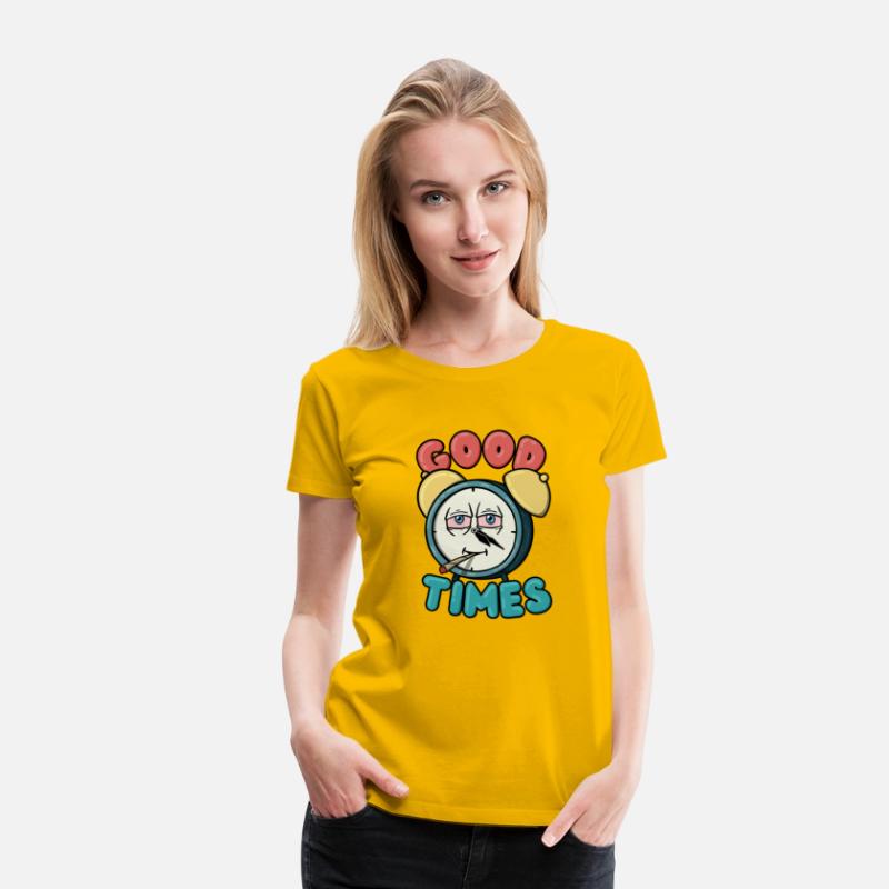 Stoner Art T ShirtGood Times Stoner Clock