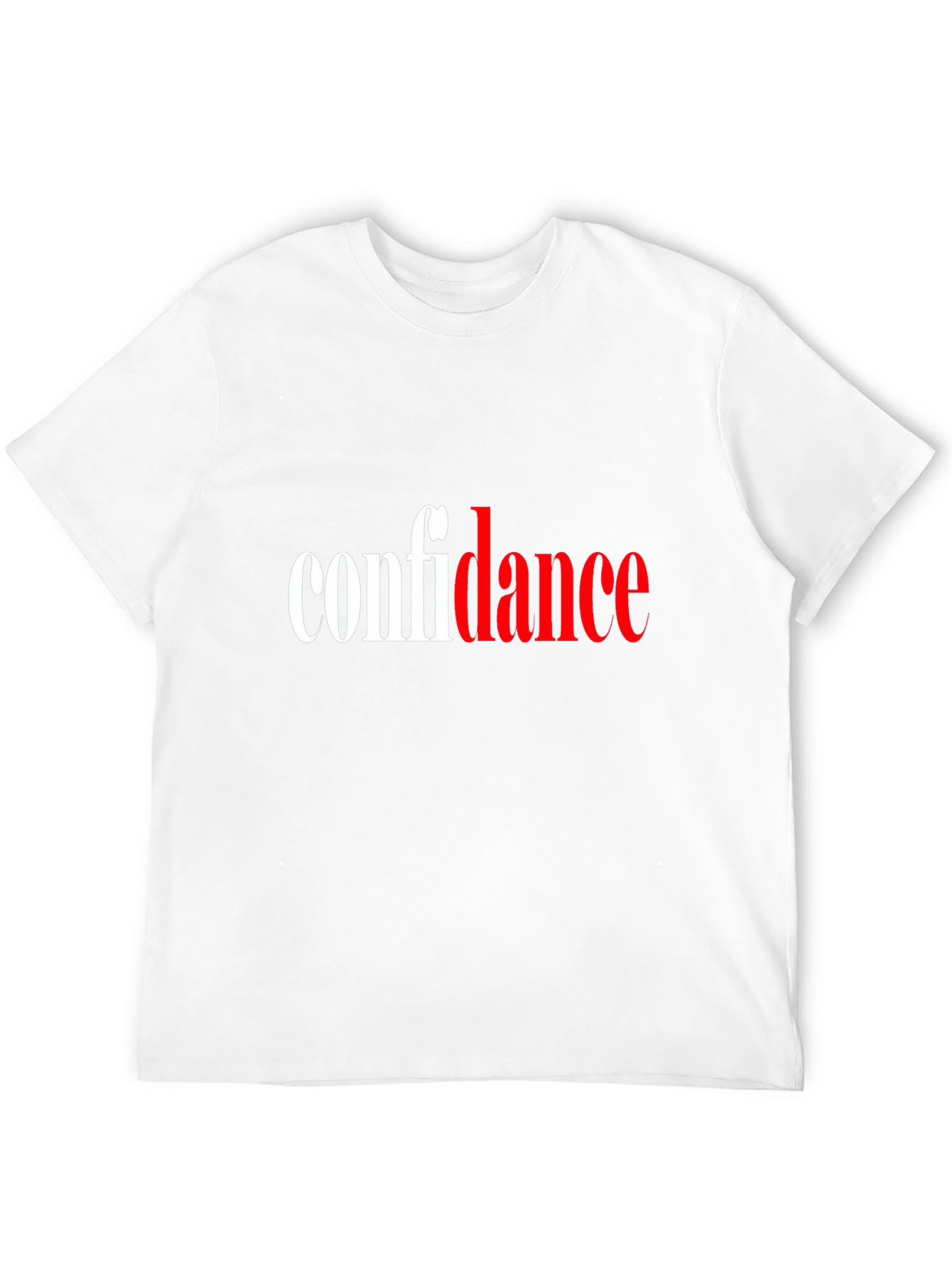 Confidence T-Shirt - Black Cotton Blend