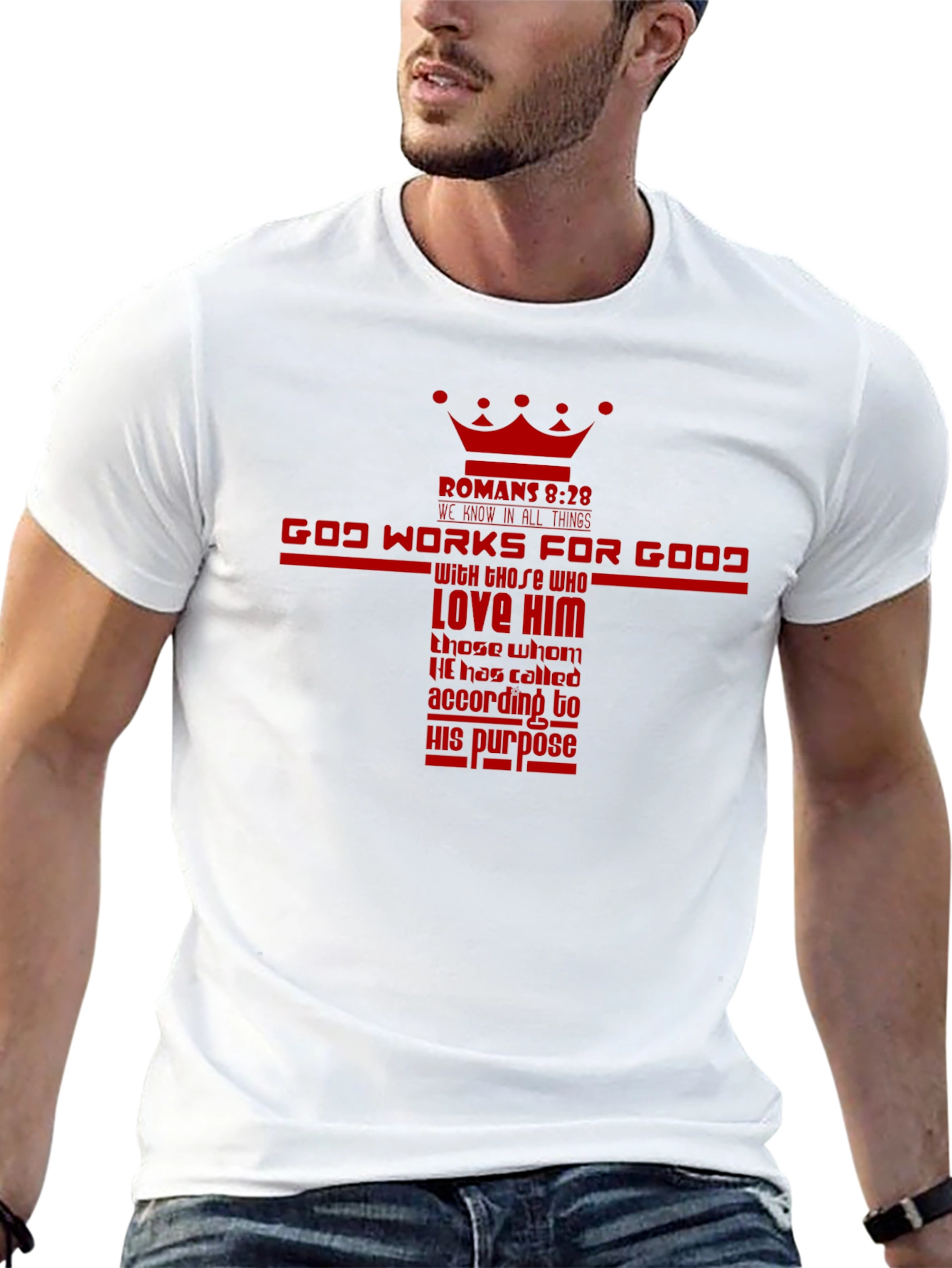 God Works For Good Christian T-Shirt