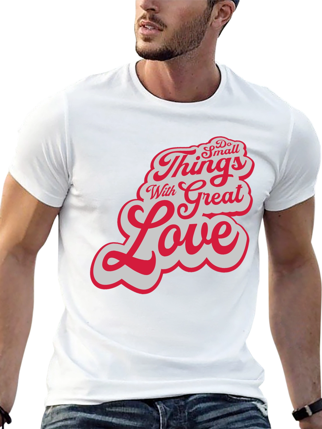 Do Small Things With Great Love Black T-Shirt