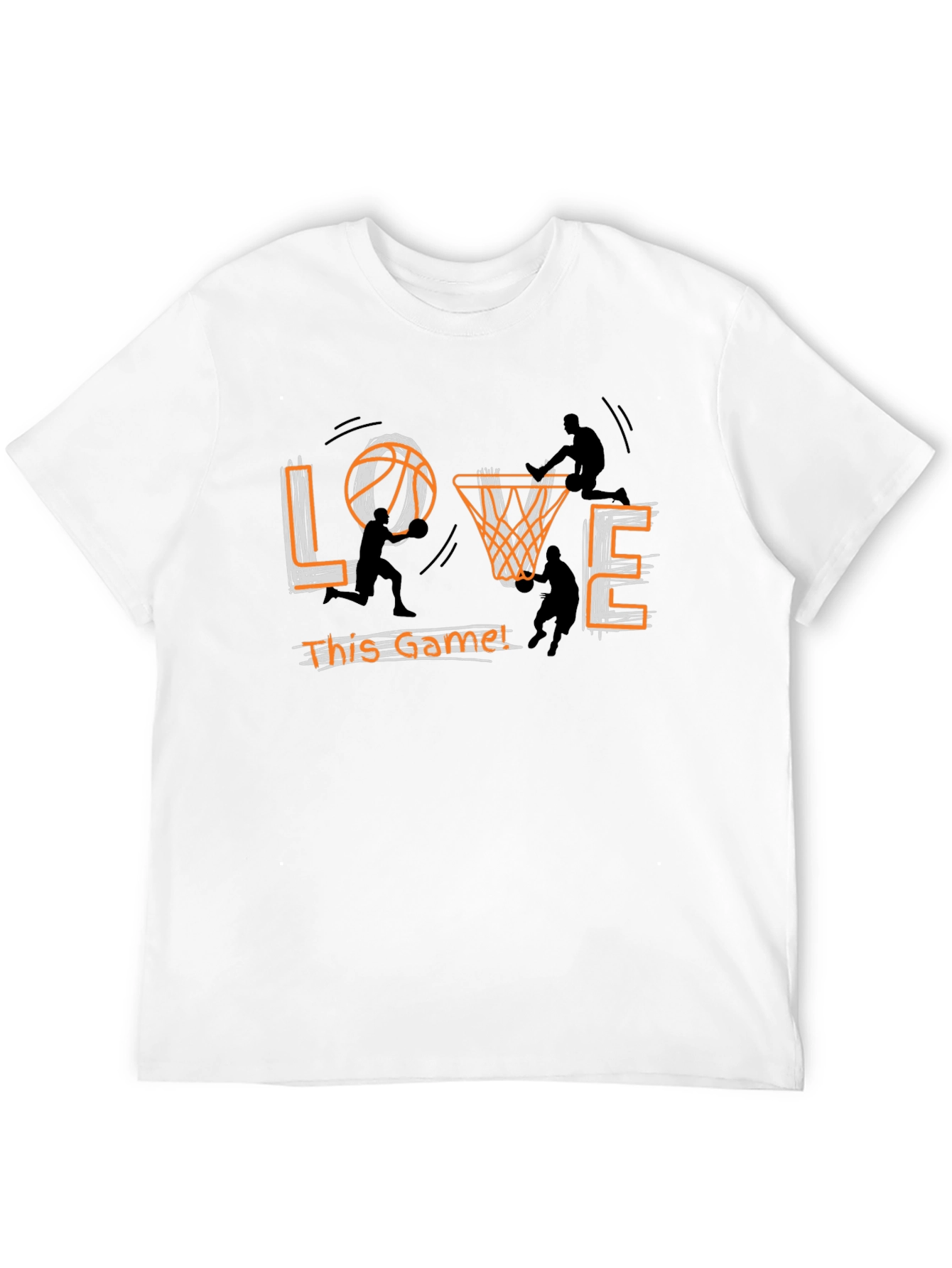 Basketball Love Graphic Tee