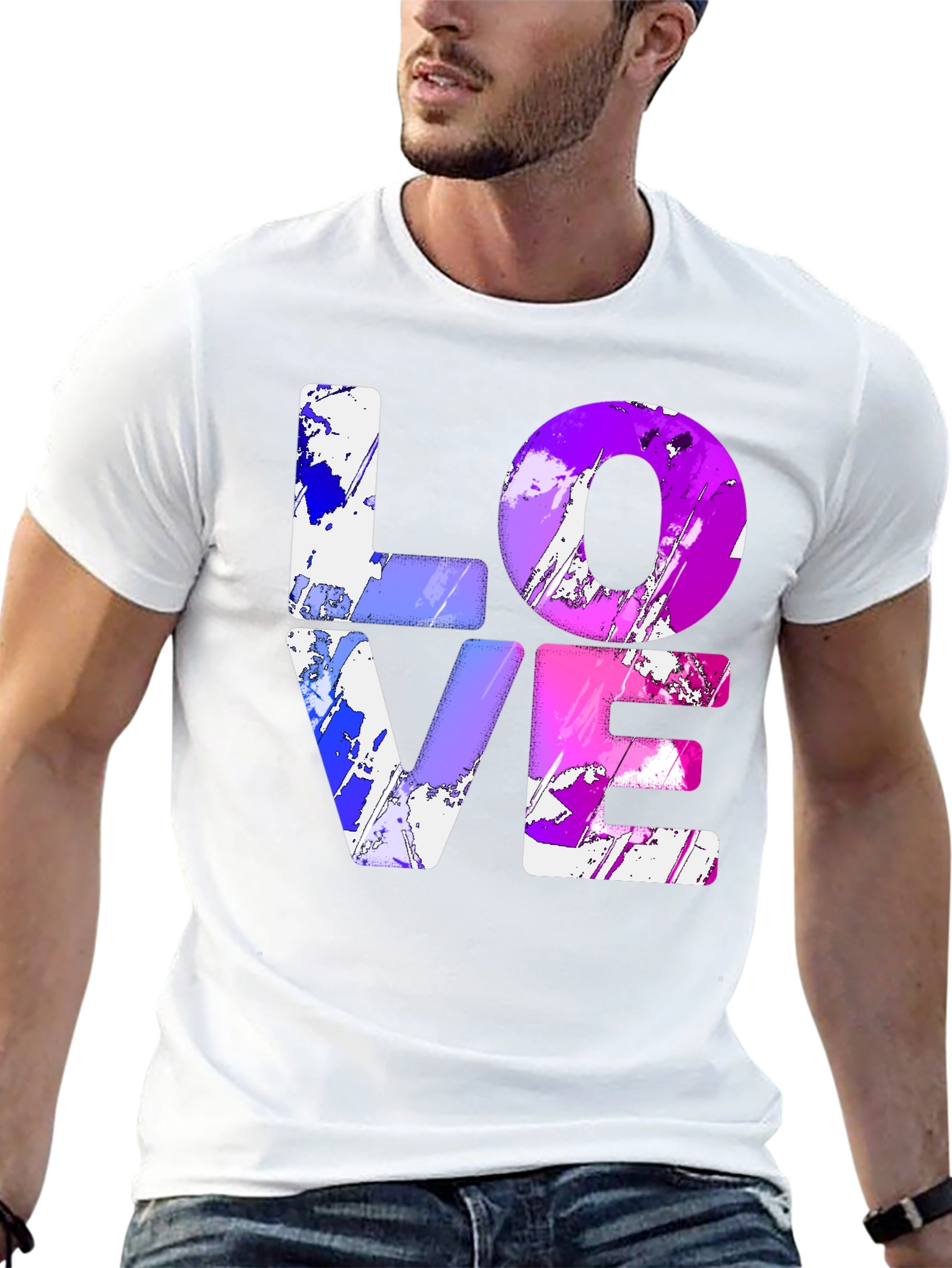 LOVE Graphic Print Tee