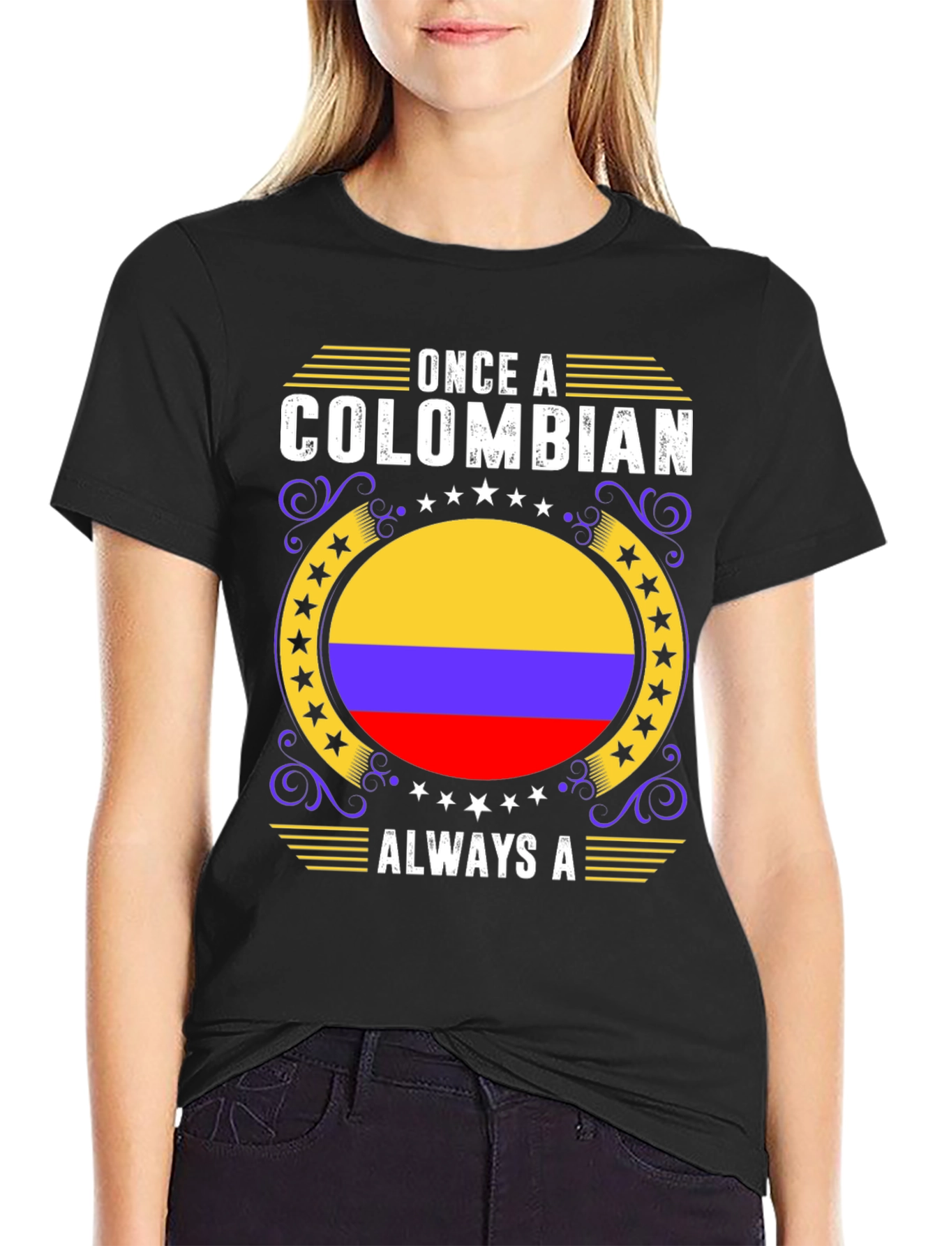 Colombian Pride T-Shirt - Once A Colombian Always A