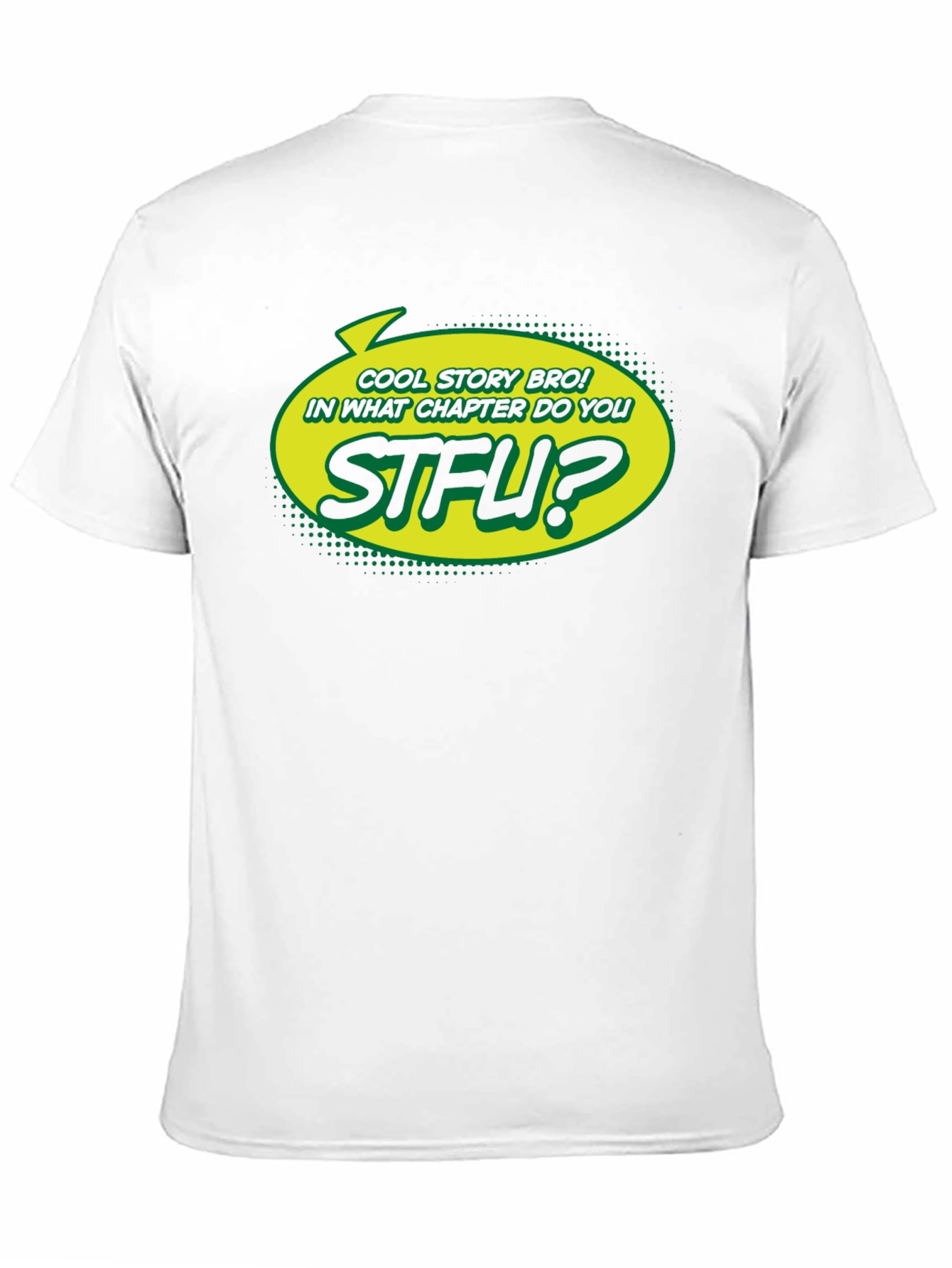 Cool Story Bro STFU Black T-Shirt