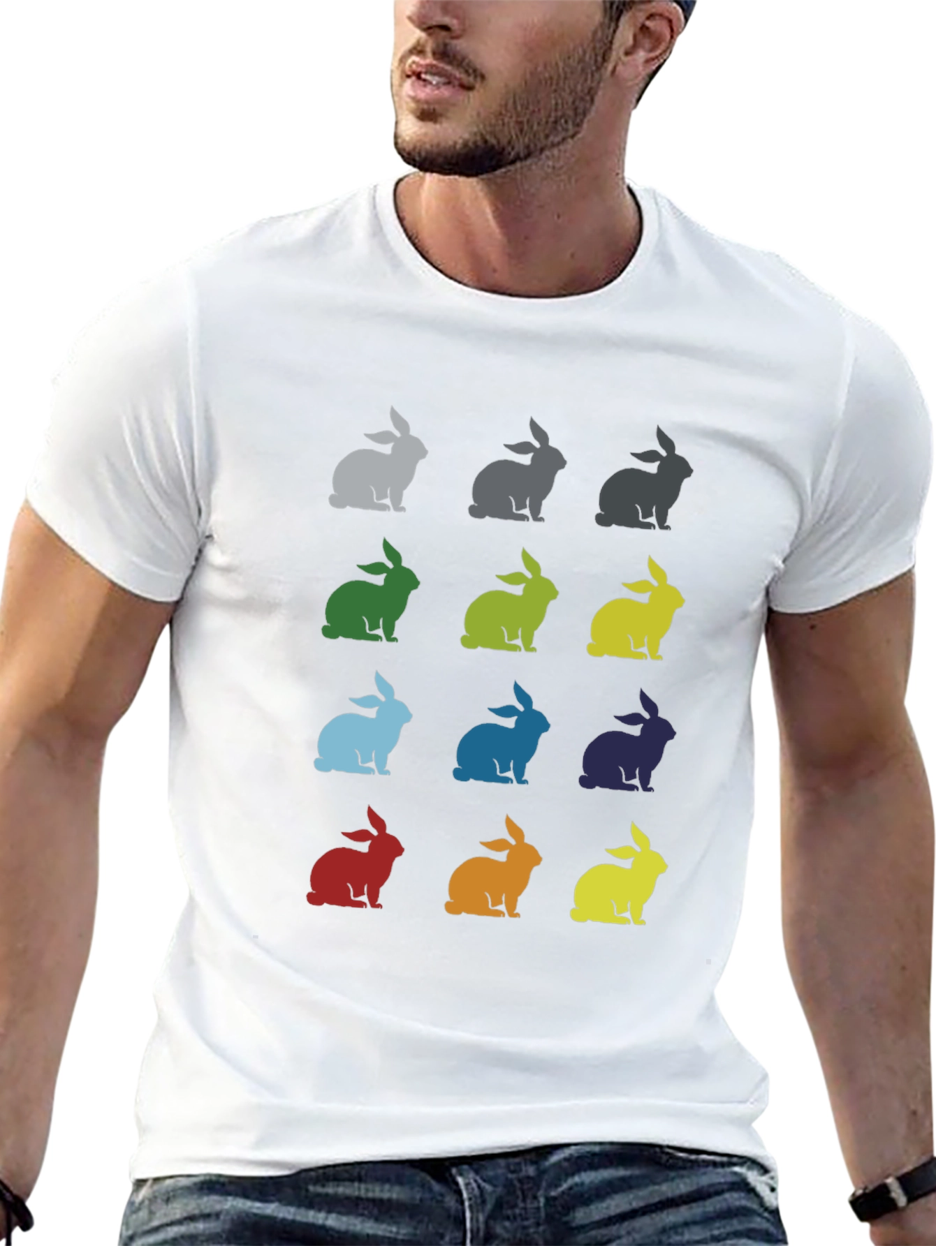 Colorful Bunny T-Shirt