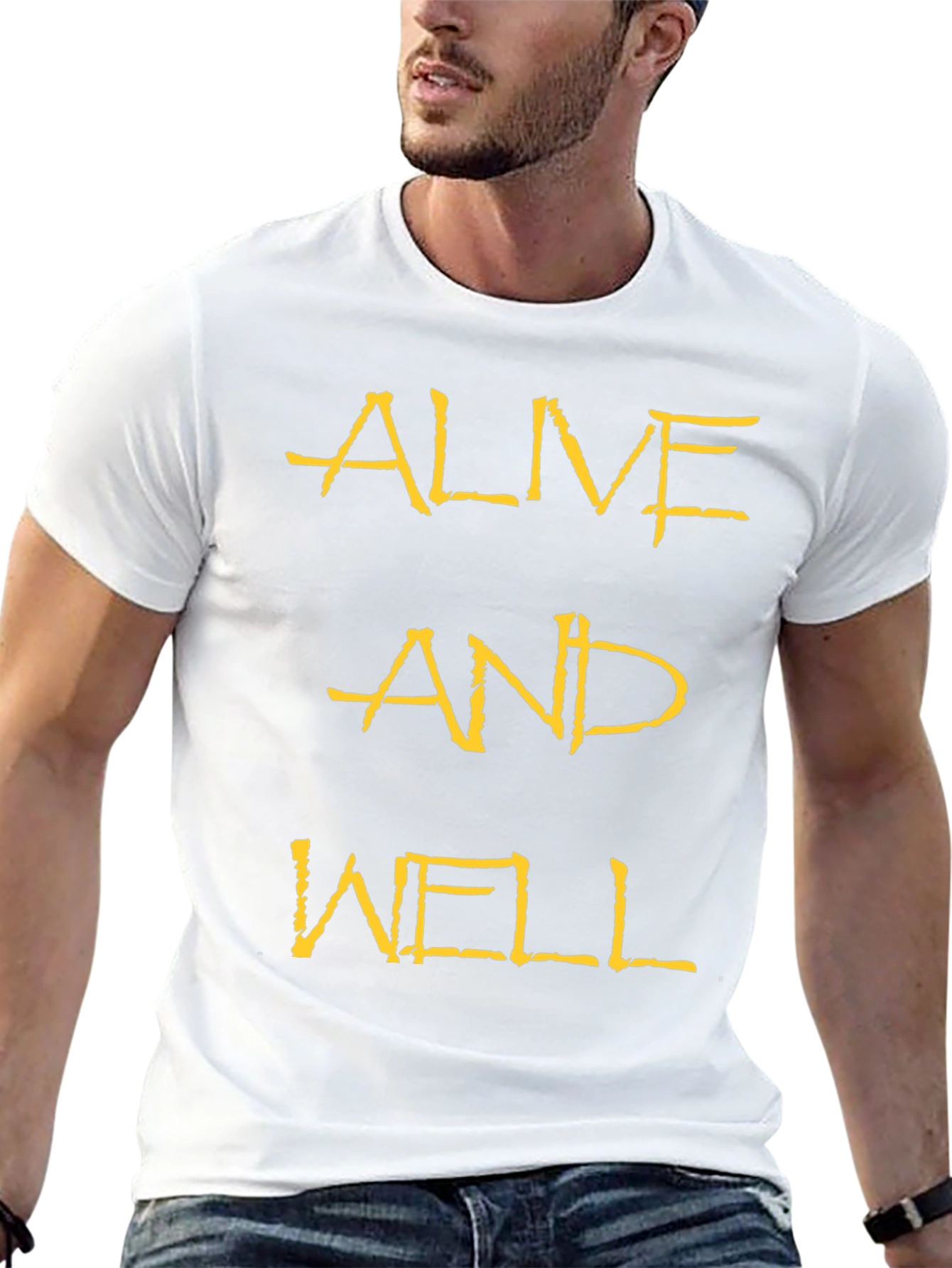 Alive and Well Graphic T-Shirt - Black