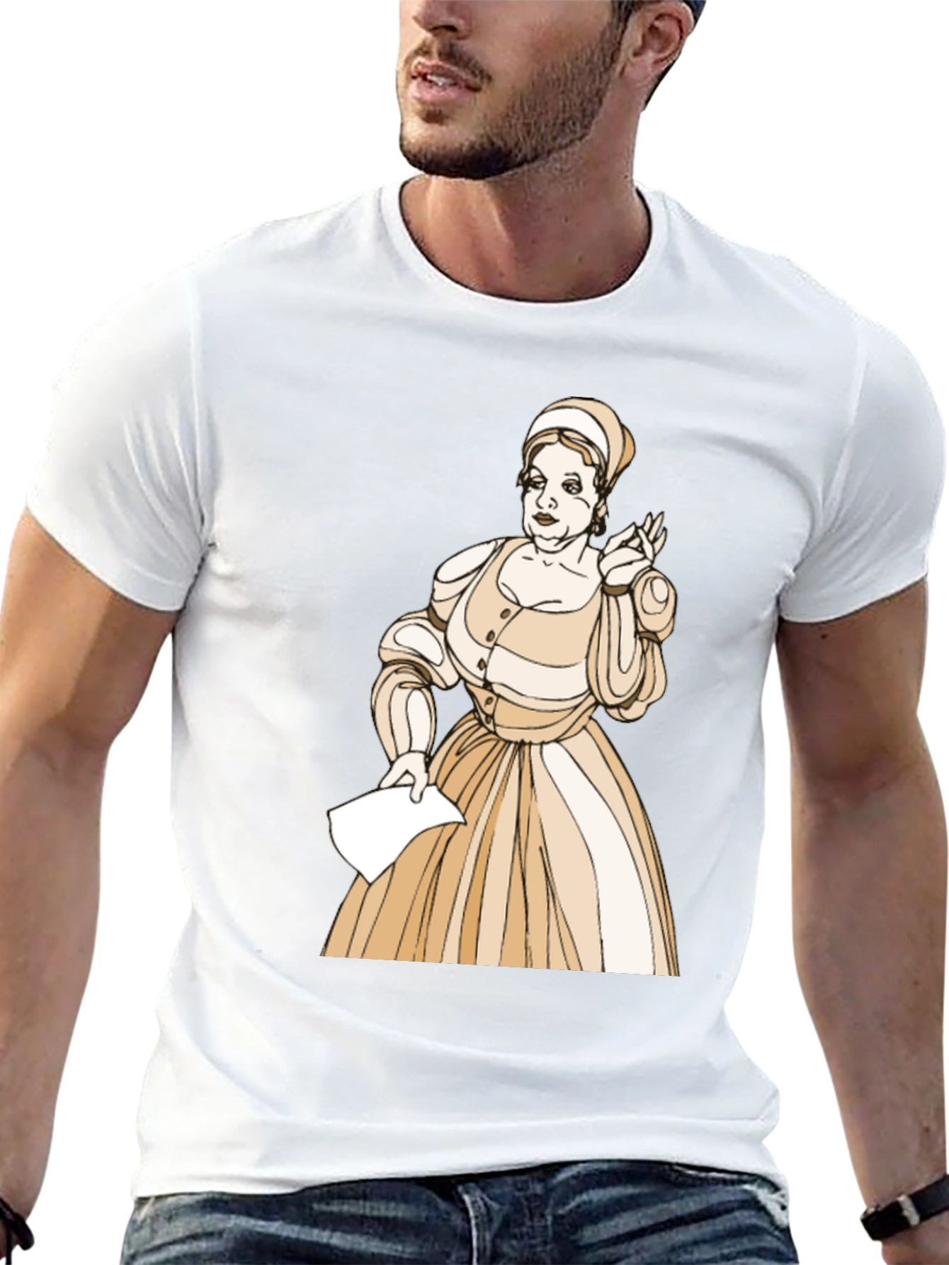 Literary Figure T-Shirt - Black