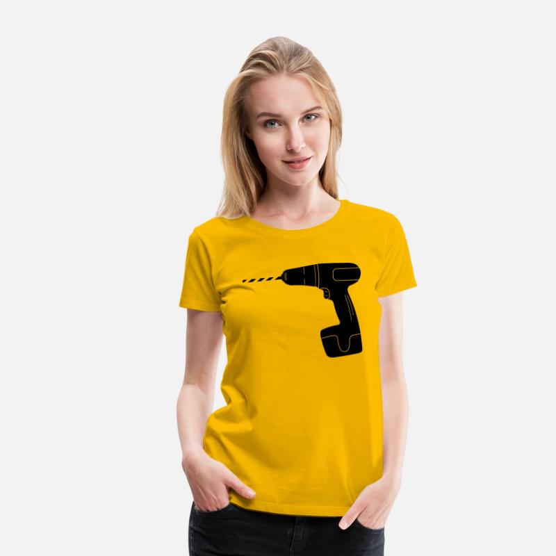 Tool drilling machine logo