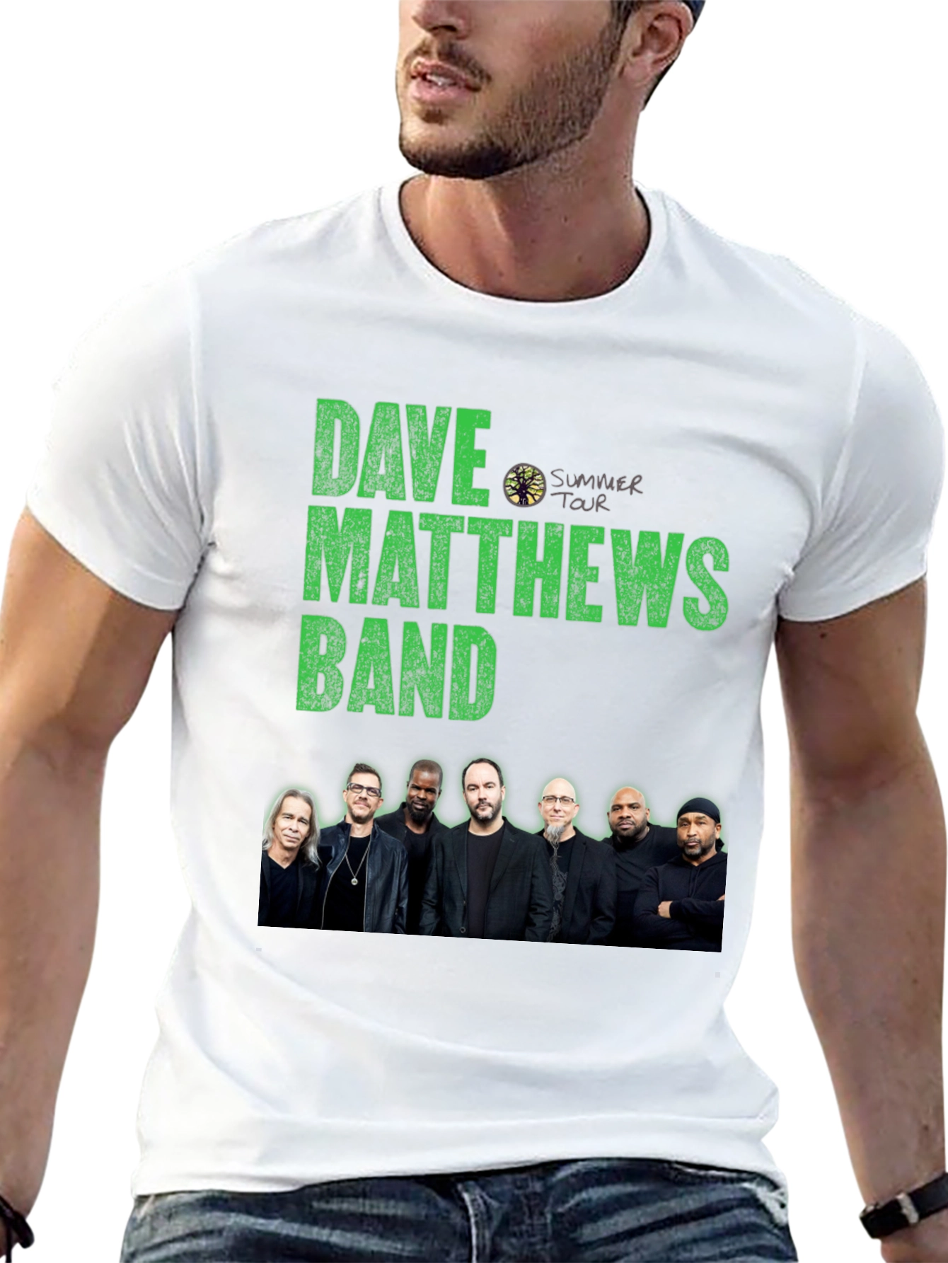 Dave Matthews Band Summer Tour Black T-Shirt