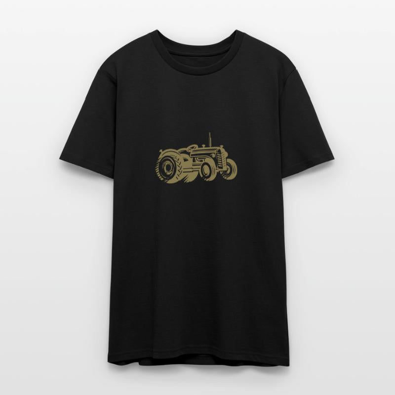 Tractor Silhouette Farmer Agriculture