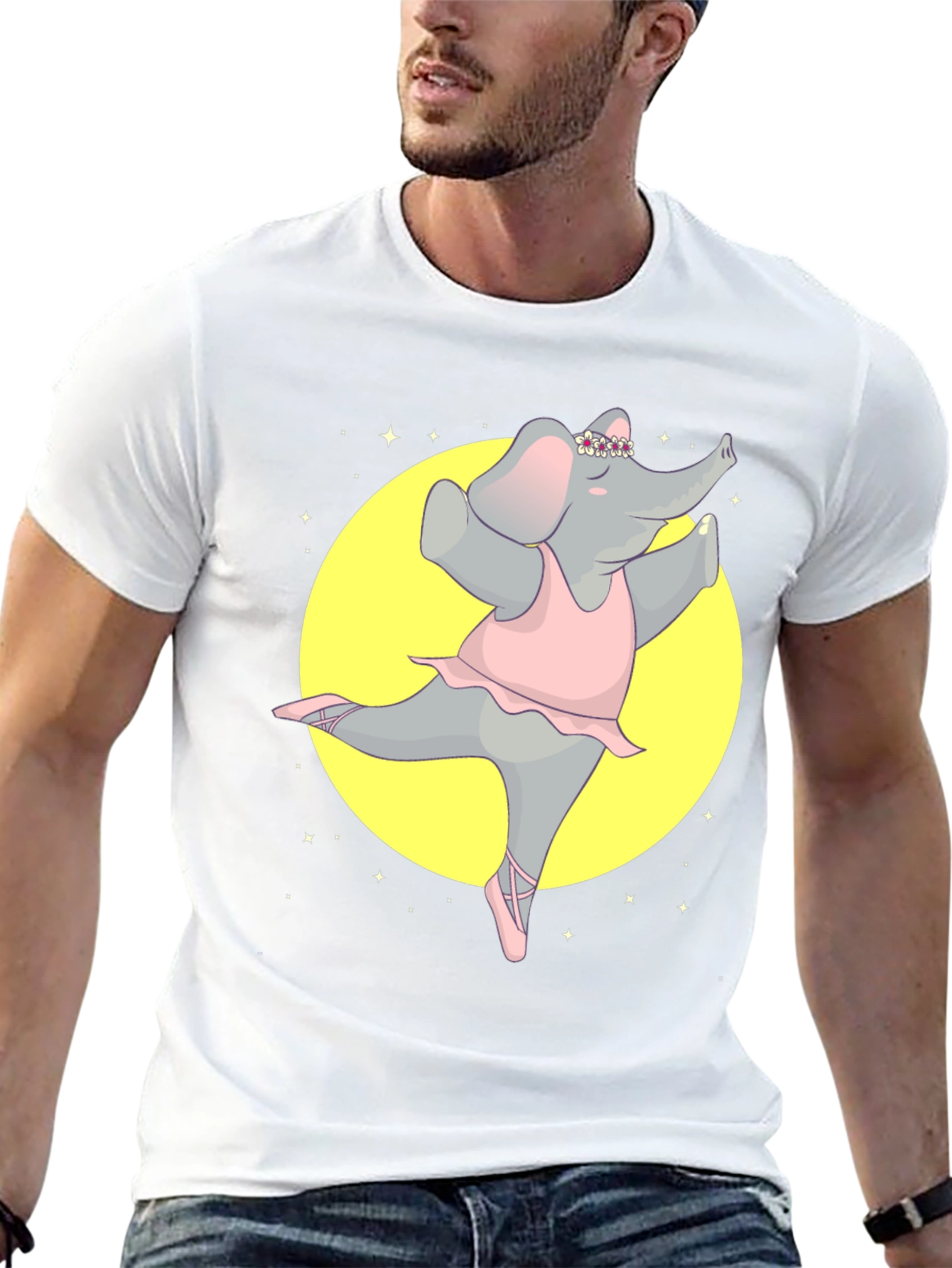 Elephant Ballerina T-Shirt - Dance in Style