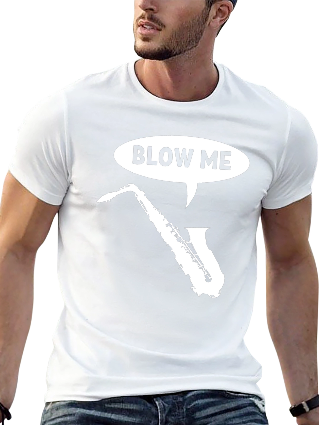 Saxophone Blow Me T-Shirt
