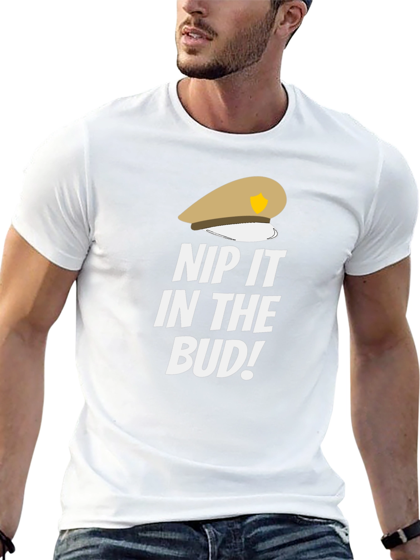 Nip it in the Bud! Funny T-Shirt