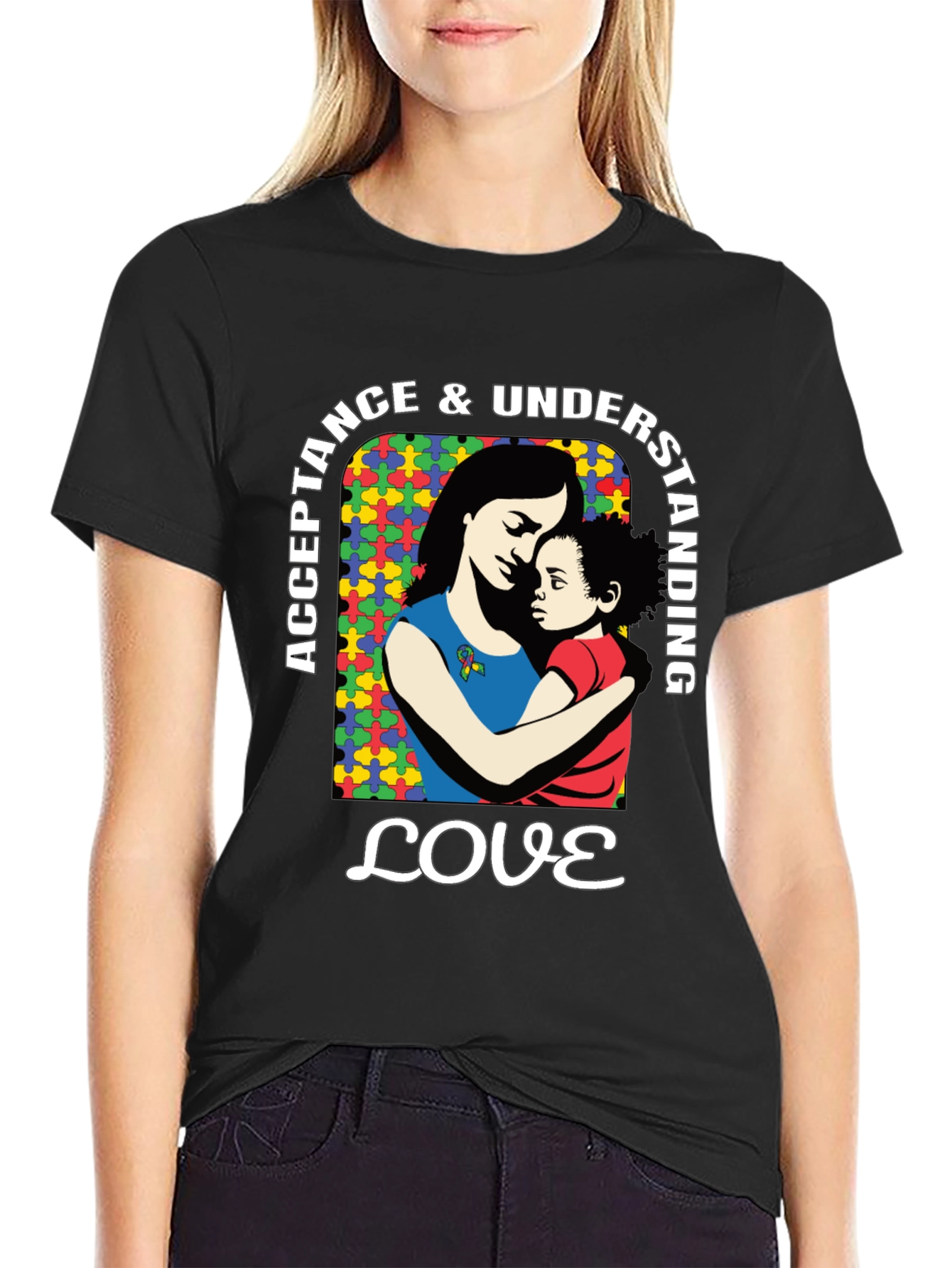 Autism Awareness T-Shirt: Acceptance Understanding Love
