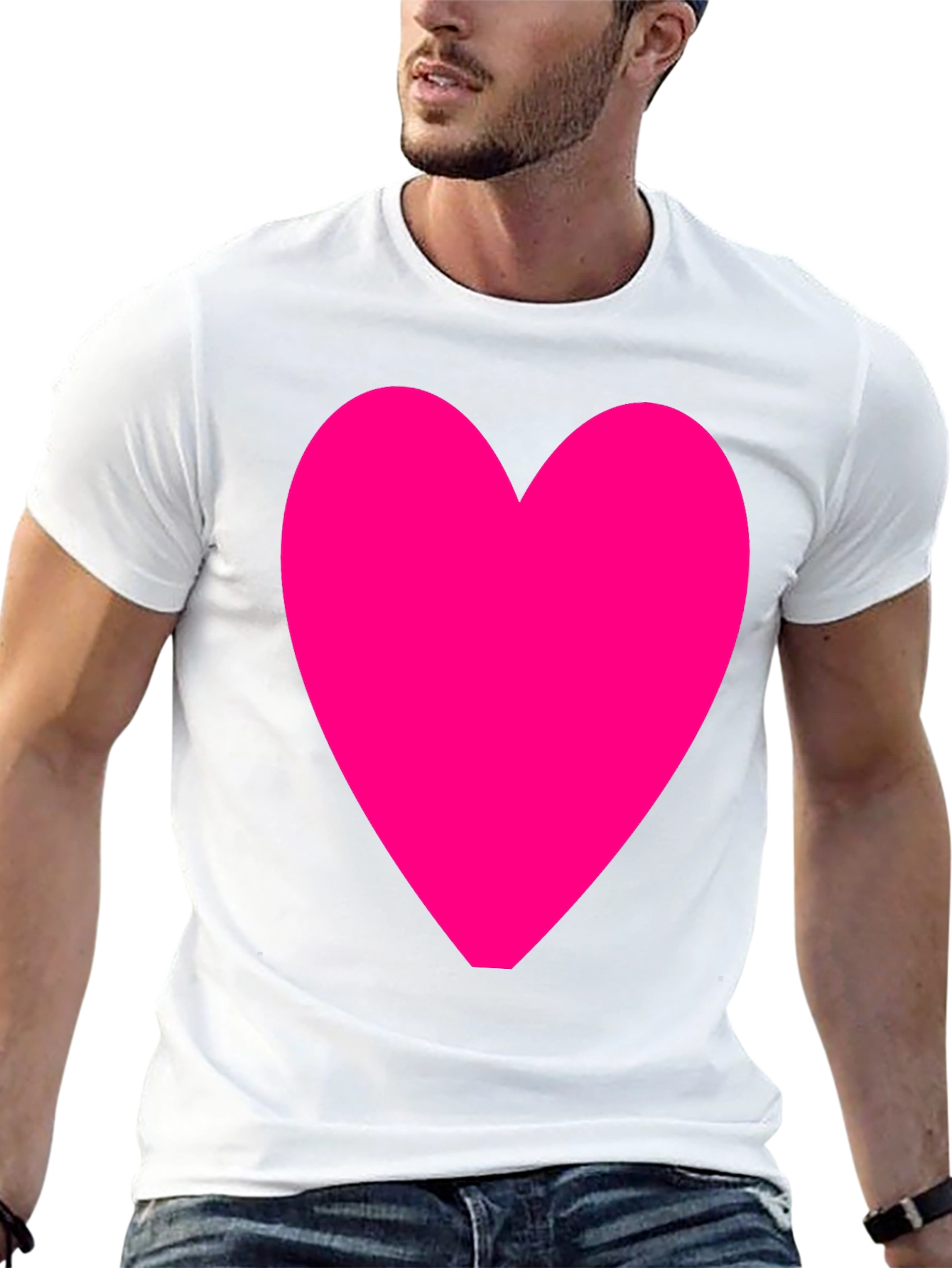 Bold Heart Graphic T-Shirt