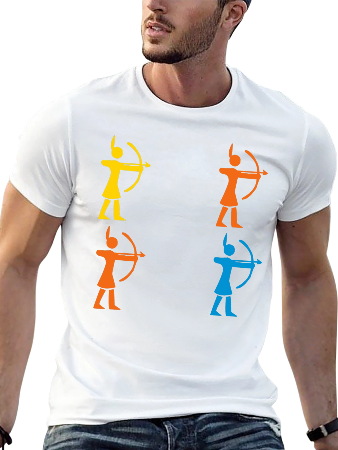 Archer Graphic Tee - Cool Archery Design