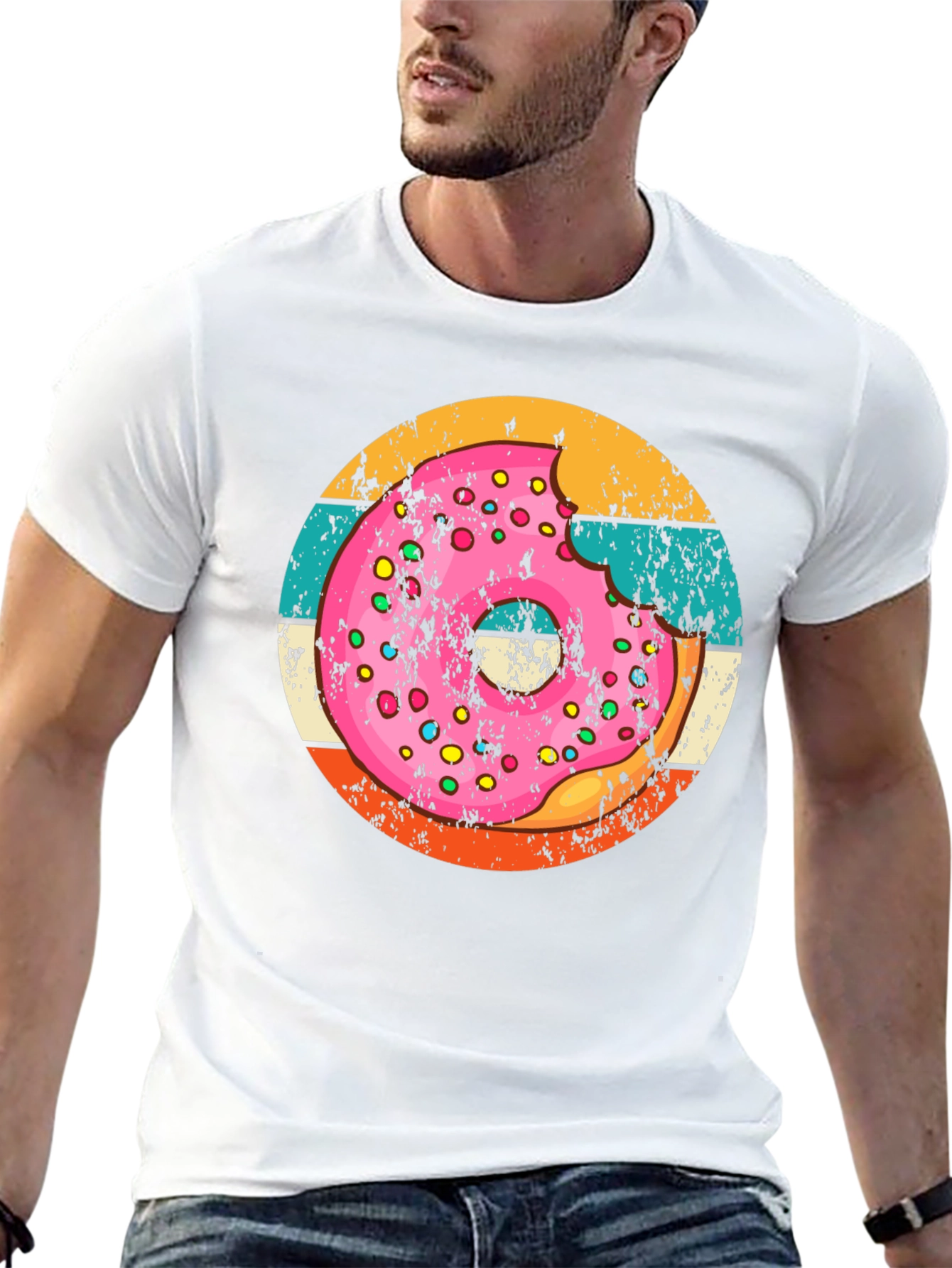 Retro Donut Graphic Tee