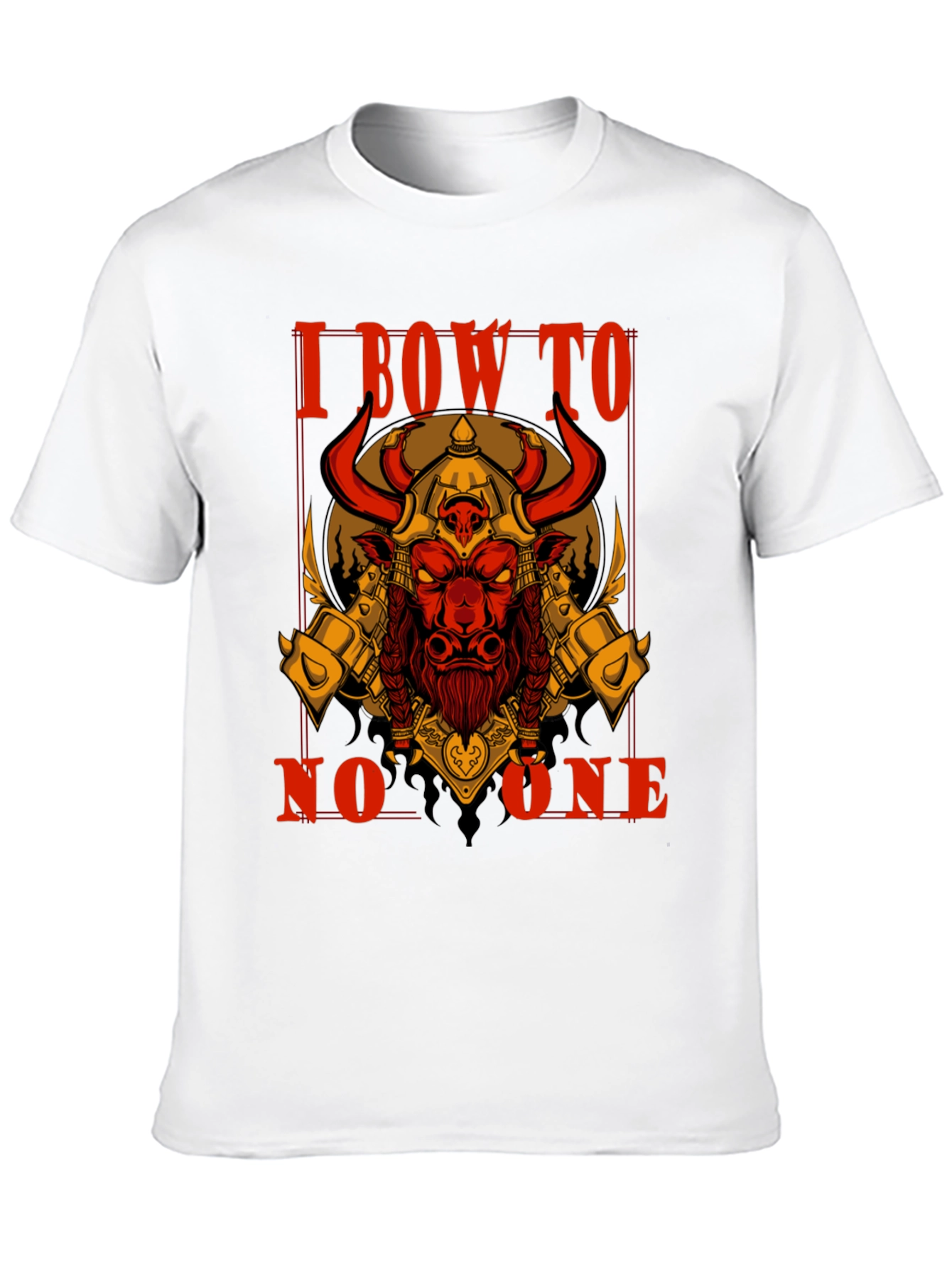 Viking Bull T-Shirt - I Bow to No One